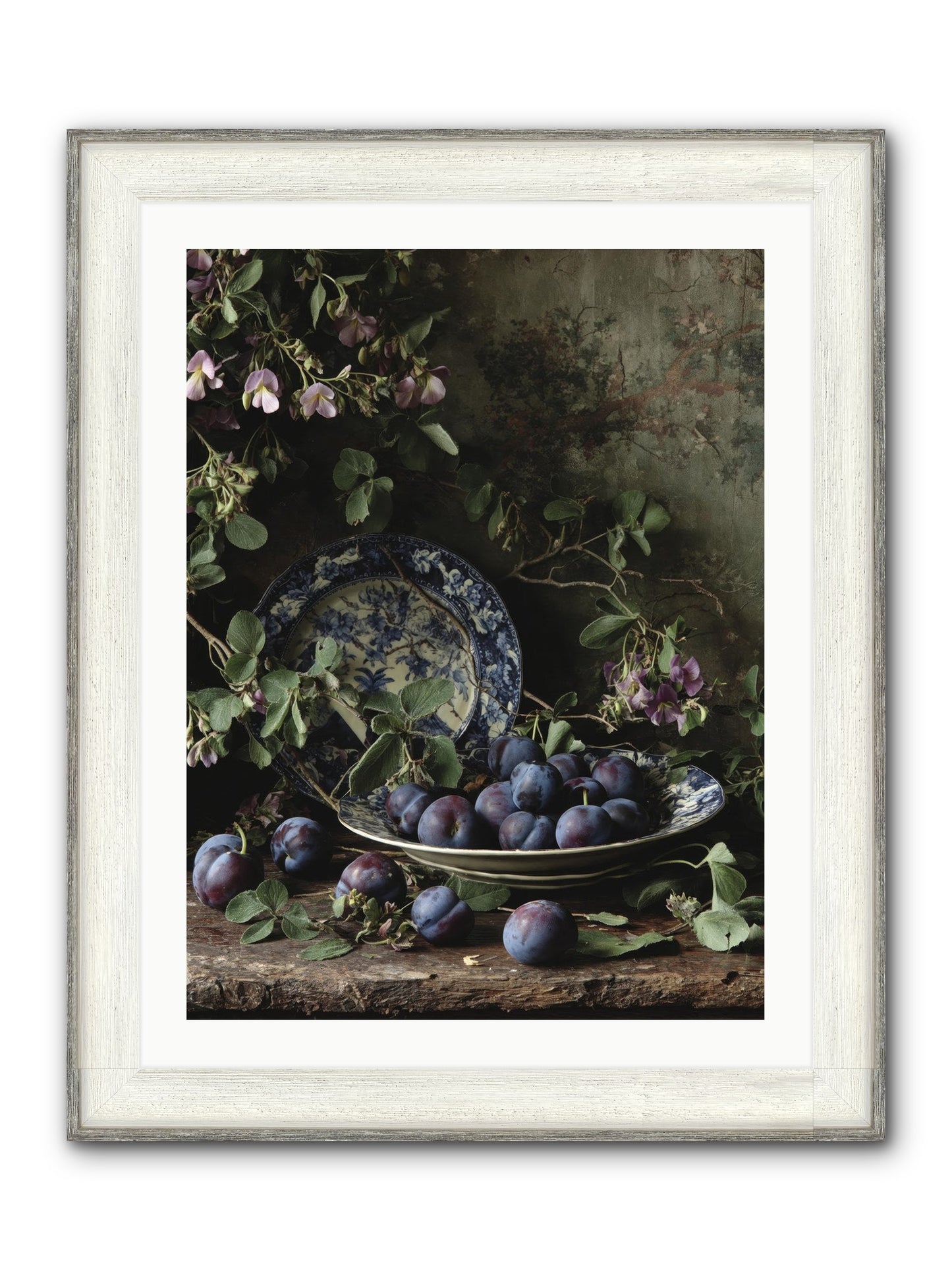 Braidwood Lane Framed Print - Driftwood White 24x32