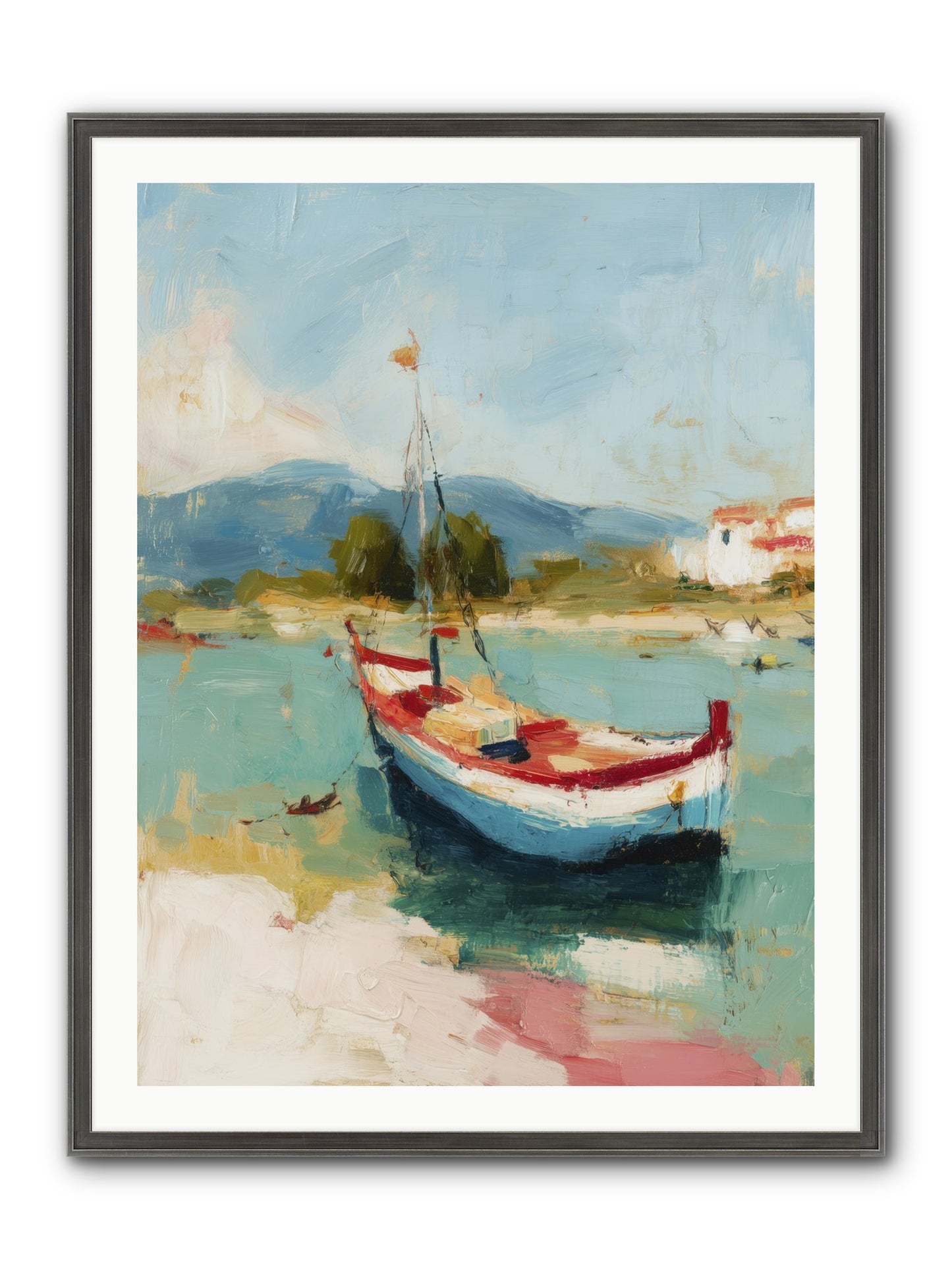 Breezes Carrying Dreams Framed Print - Slimwoods Black/Silver 30x40