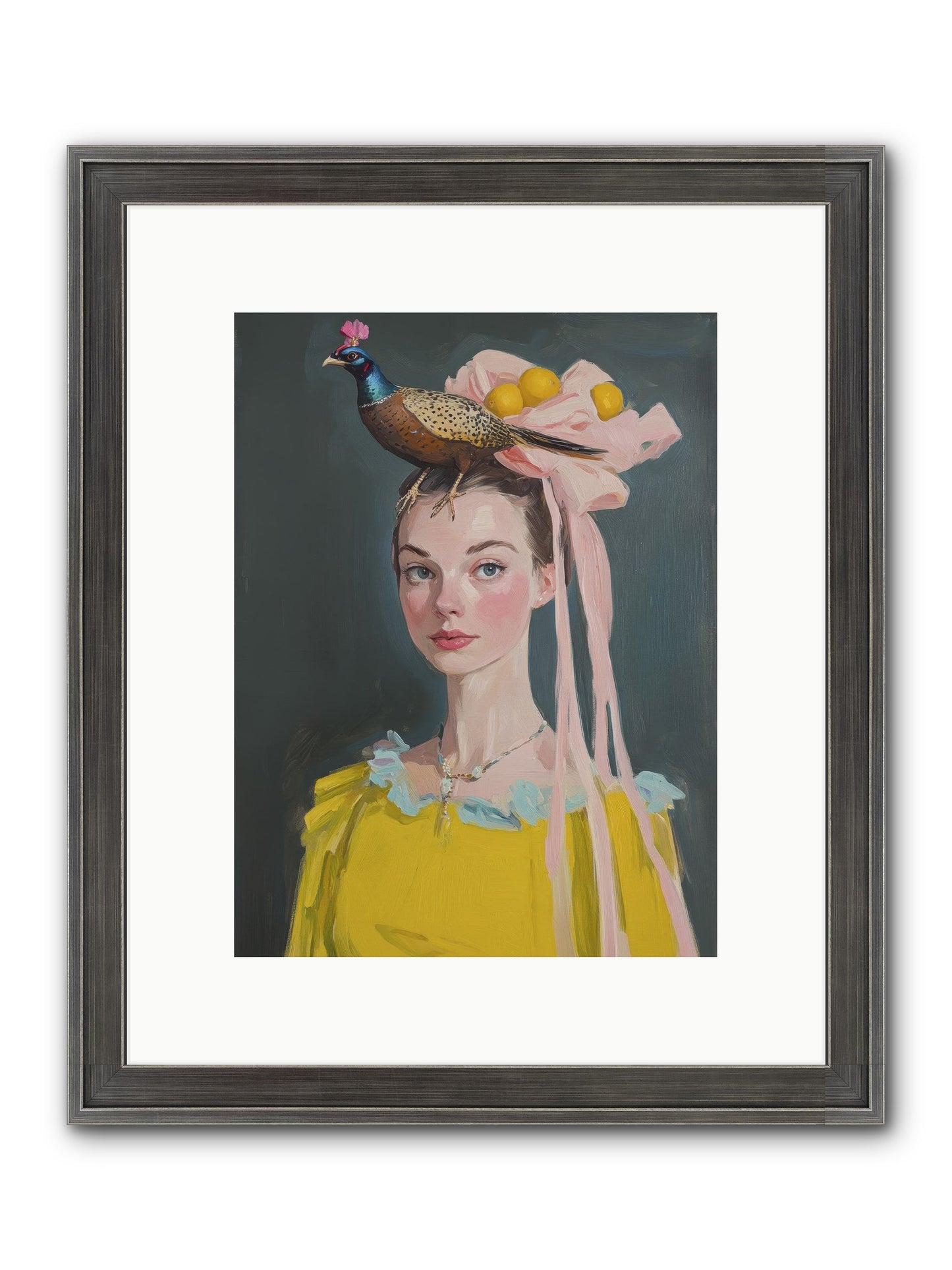 Briarwood Parlor Framed Print - Slimwoods Black/Silver 9x12