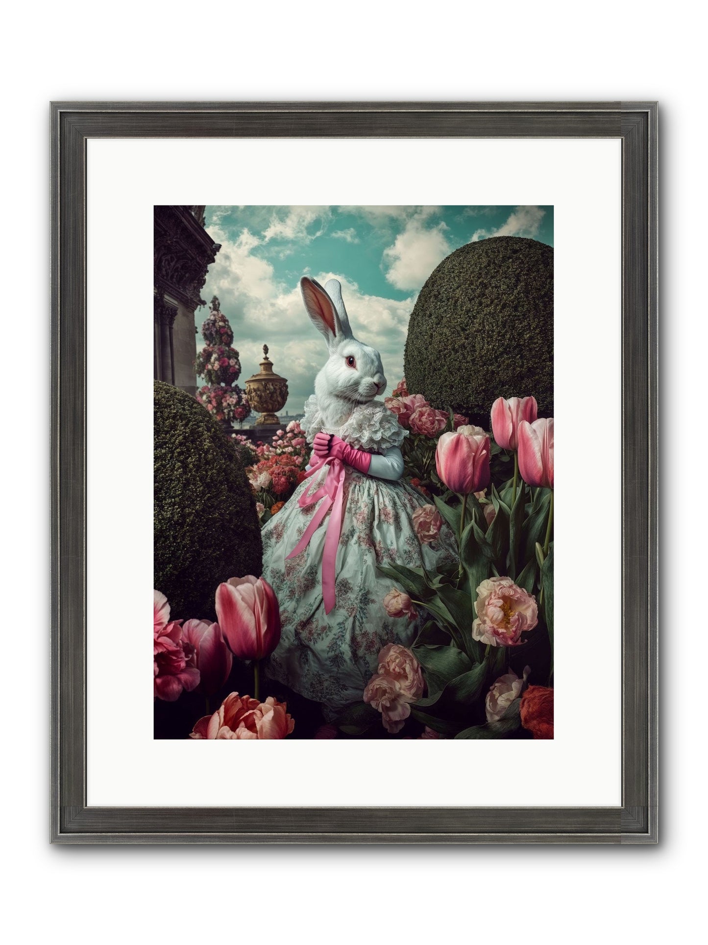 Bright Side Dancing Framed Print - Slimwoods Black/Silver 12x16