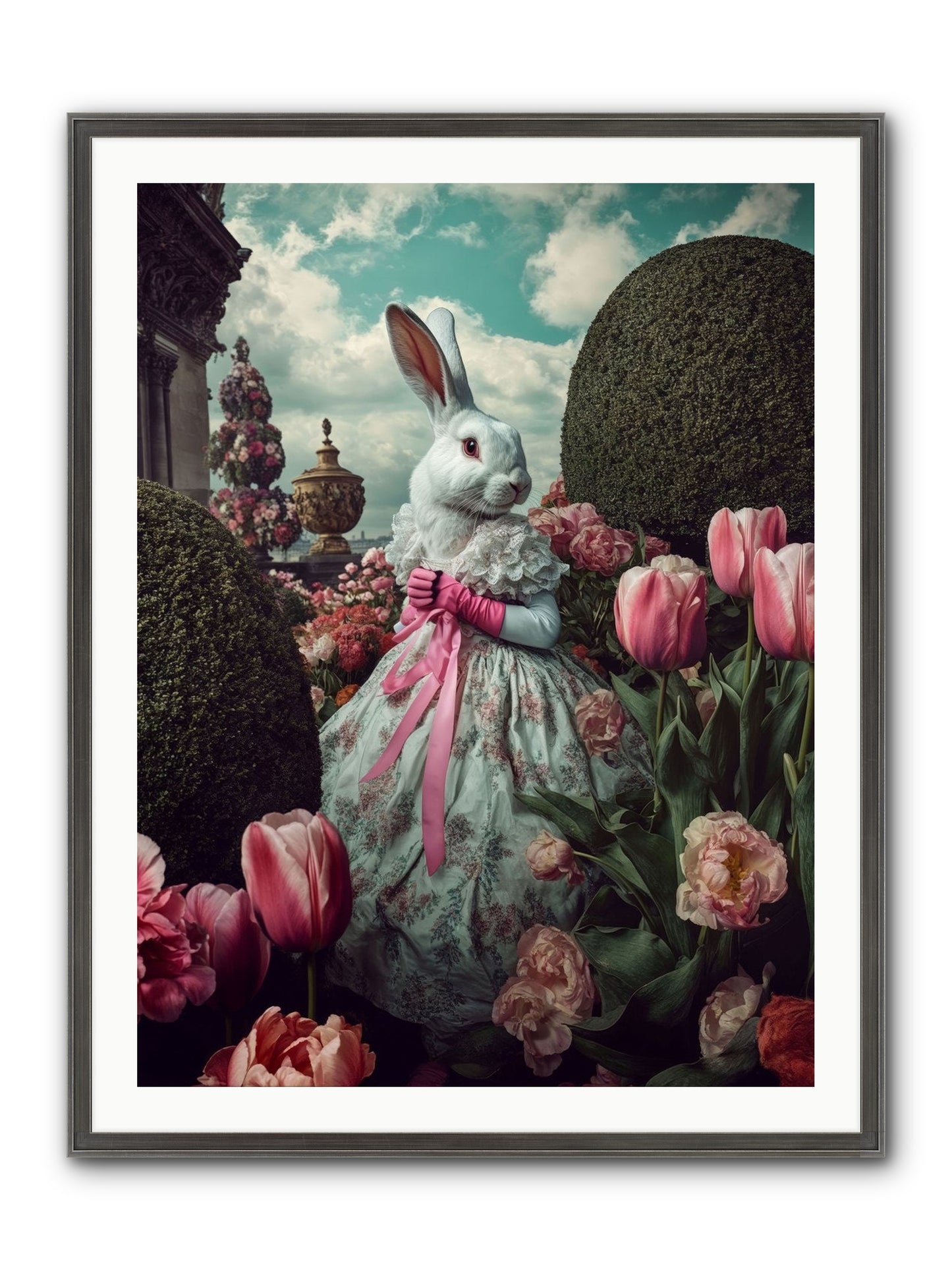 Bright Side Dancing Framed Print - Slimwoods Black/Silver 30x40