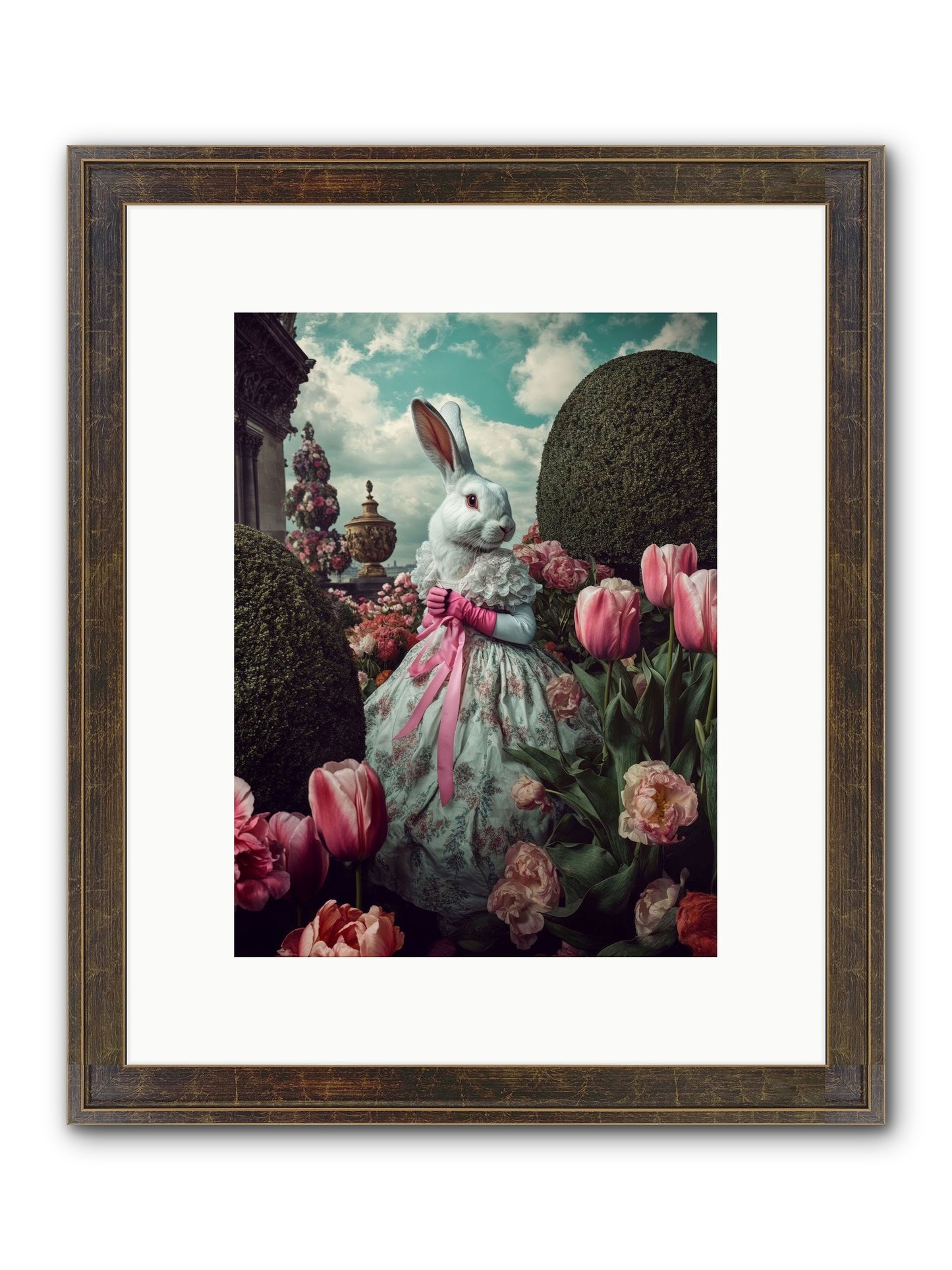Bright Side Dancing Framed Print - Slimwoods Black/Gold 9x12