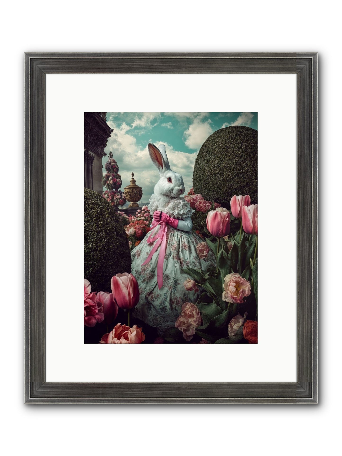 Bright Side Dancing Framed Print - Slimwoods Black/Silver 9x12