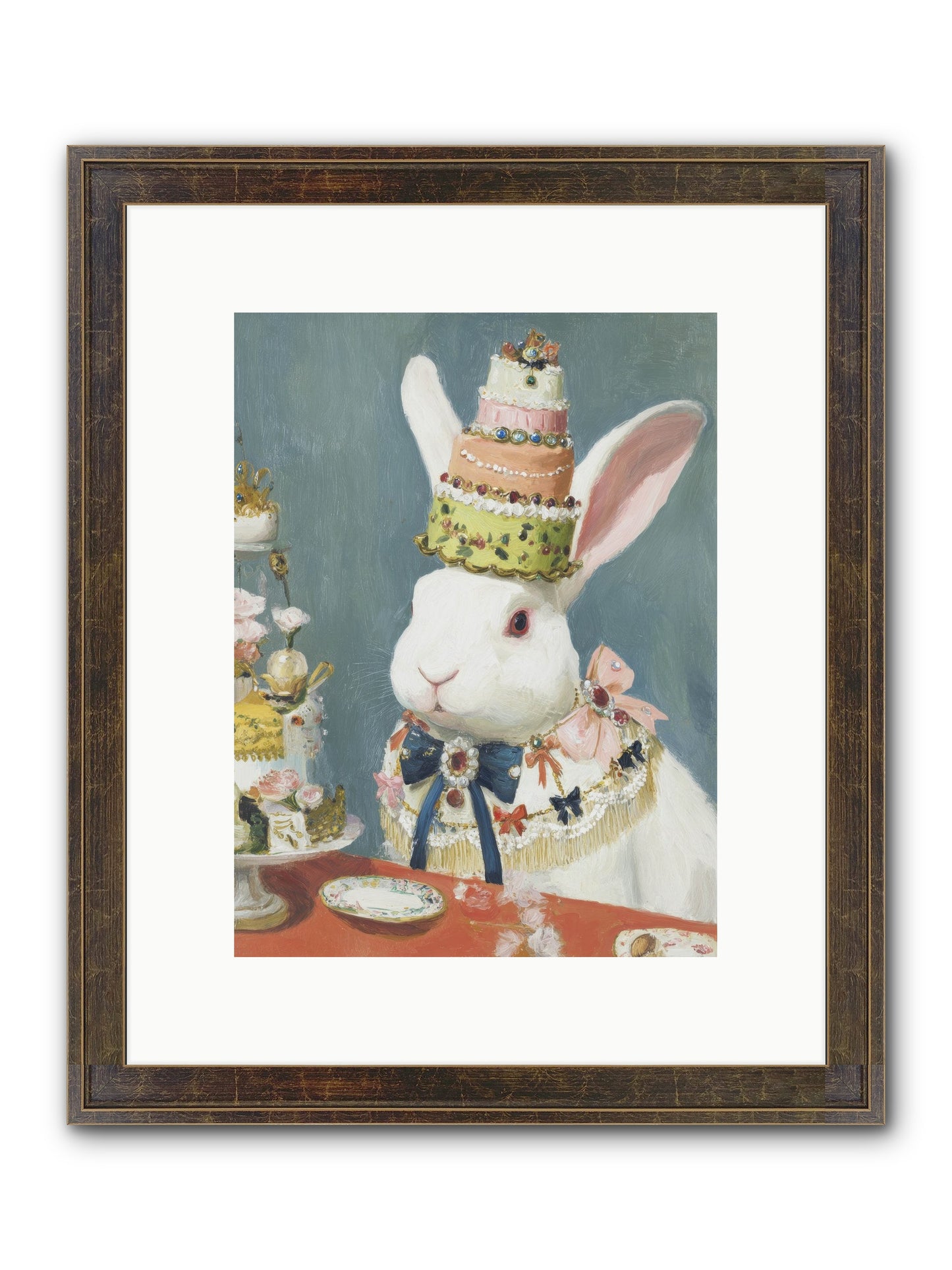 Buttercream Clouds Framed Print - Slimwoods Black/Gold 9x12