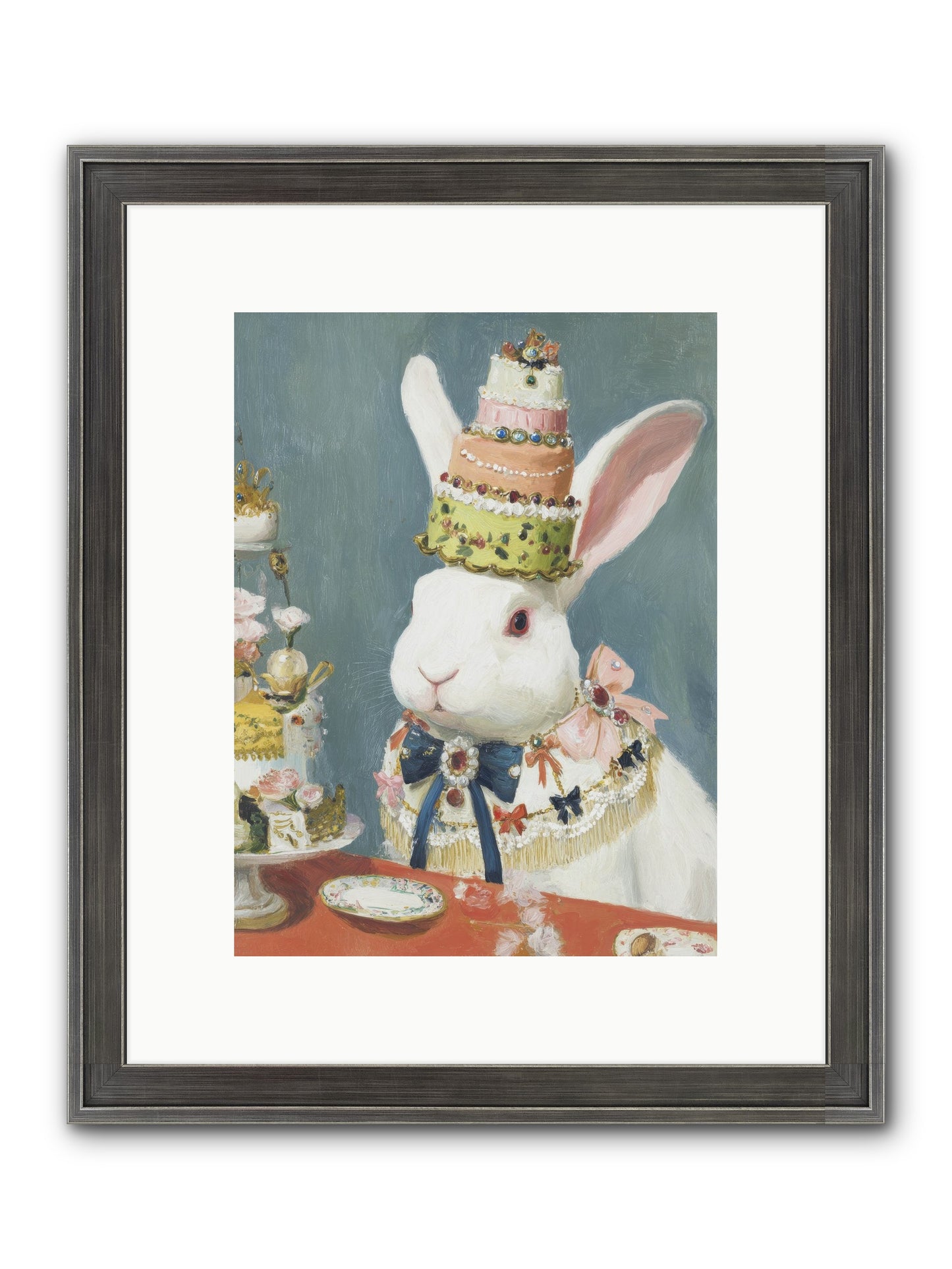 Buttercream Clouds Framed Print - Slimwoods Black/Silver 9x12