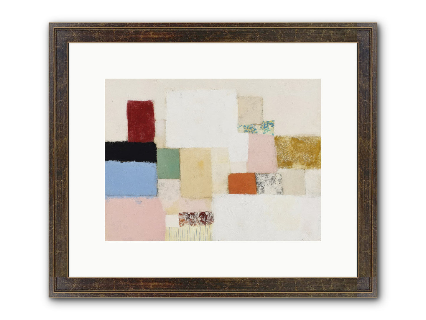 Cadence Clarity Framed Print - Slimwoods Black/Gold 12x9