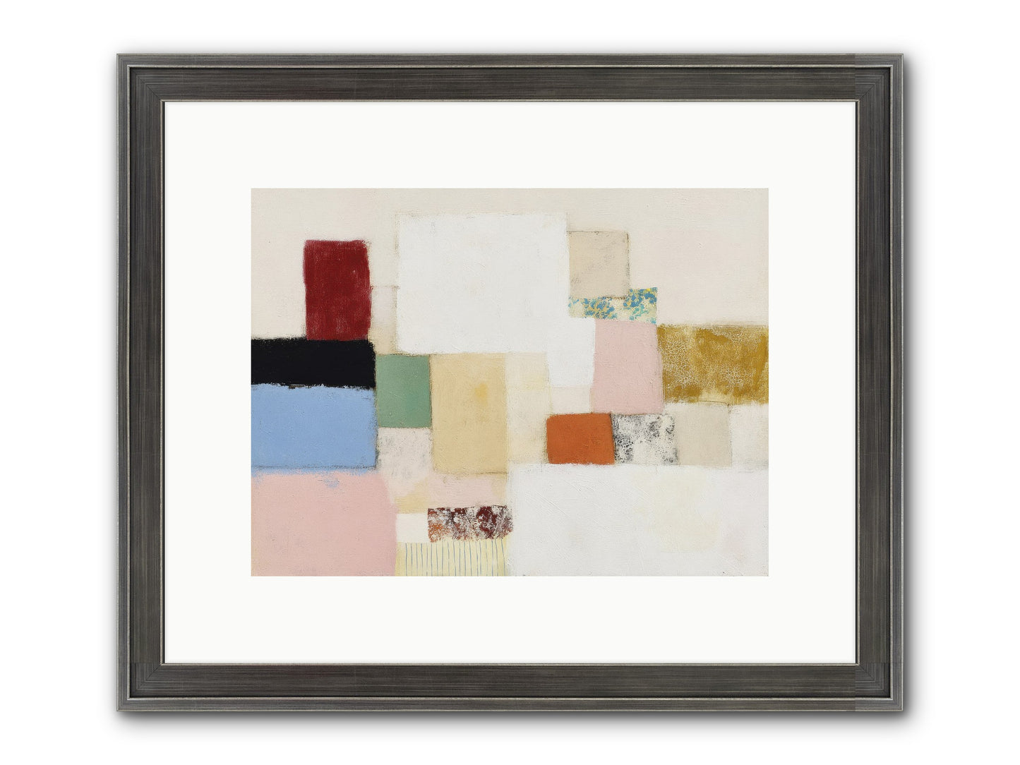 Cadence Clarity Framed Print - Slimwoods Black/Silver 12x9