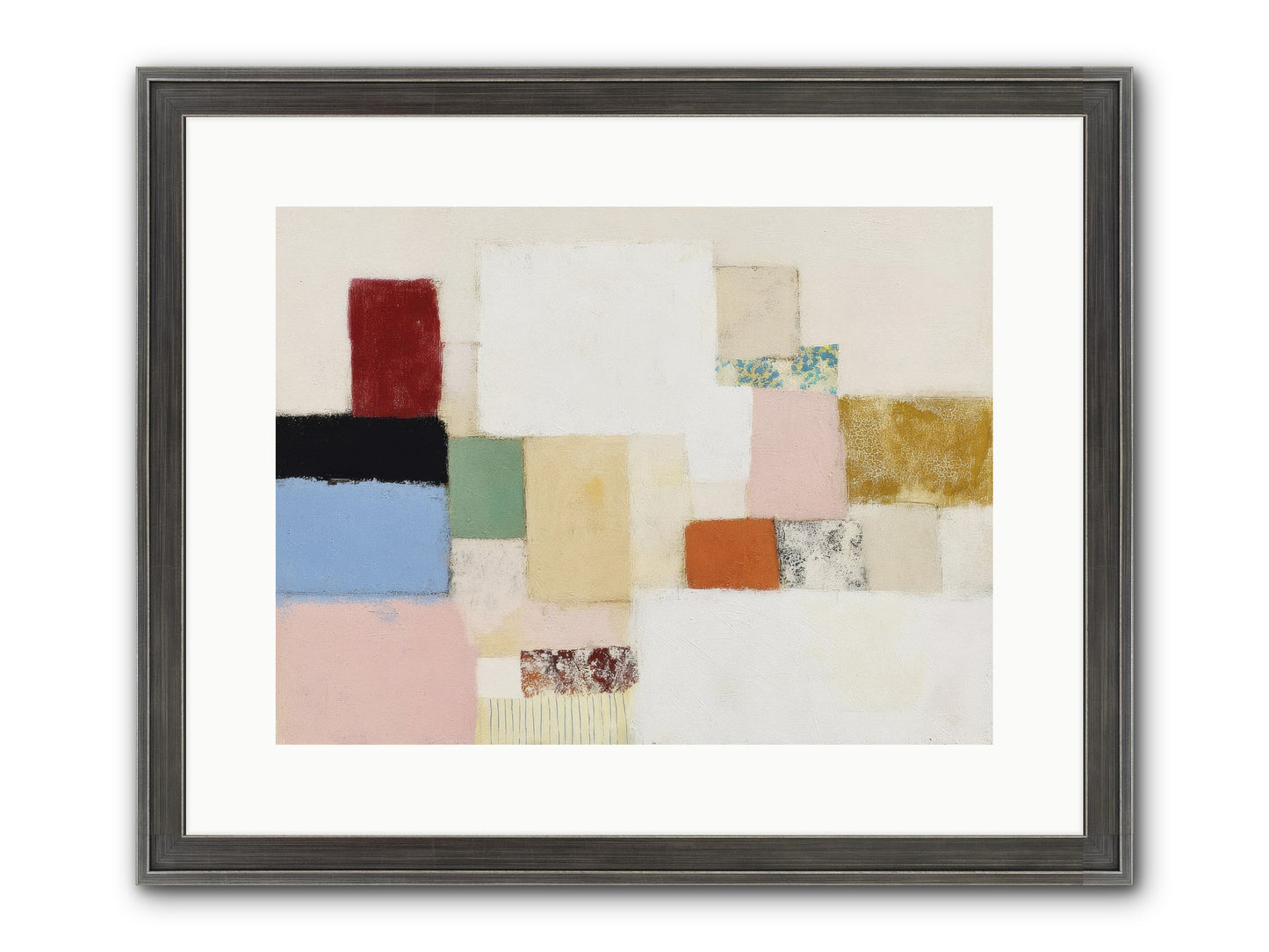 Cadence Clarity Framed Print - Slimwoods Black/Silver 16x12