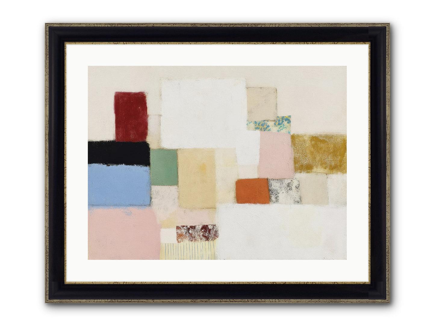 Cadence Clarity Framed Print - Black & Gold 24x18