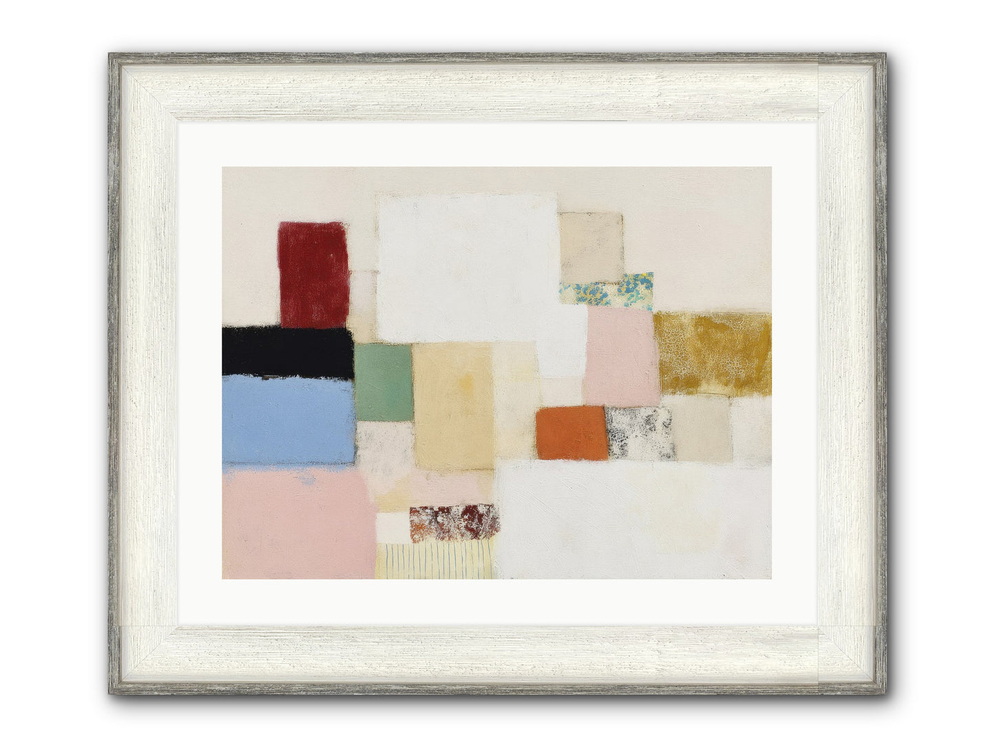 Cadence Clarity Framed Print - Driftwood White 24x18