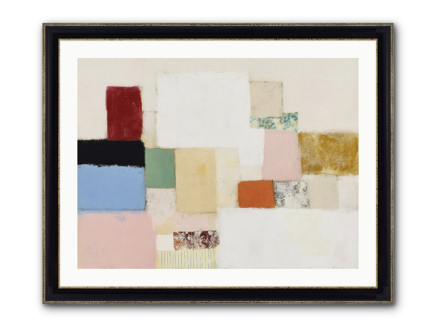 Cadence Clarity Framed Print - Black & Gold 32x24