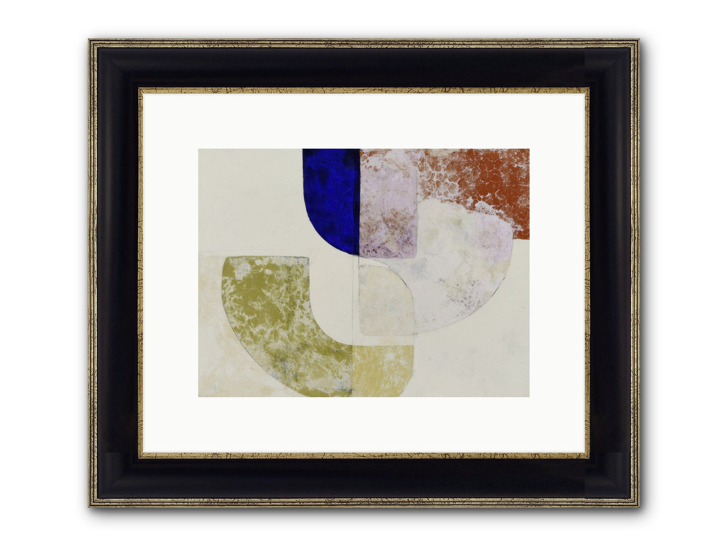 Caldris Fen Framed Print - Black & Gold 12x9