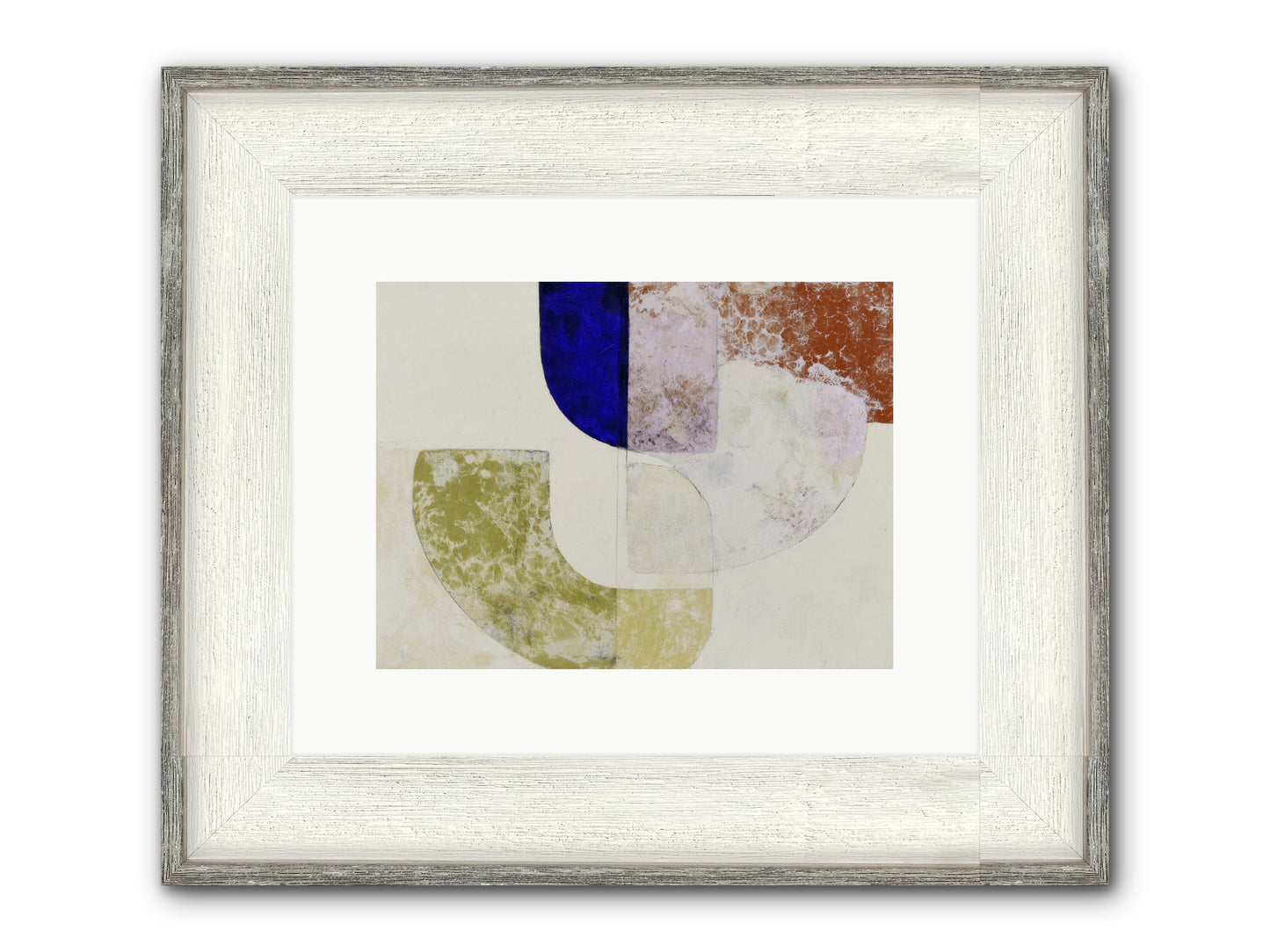 Caldris Fen Framed Print - Driftwood White 12x9