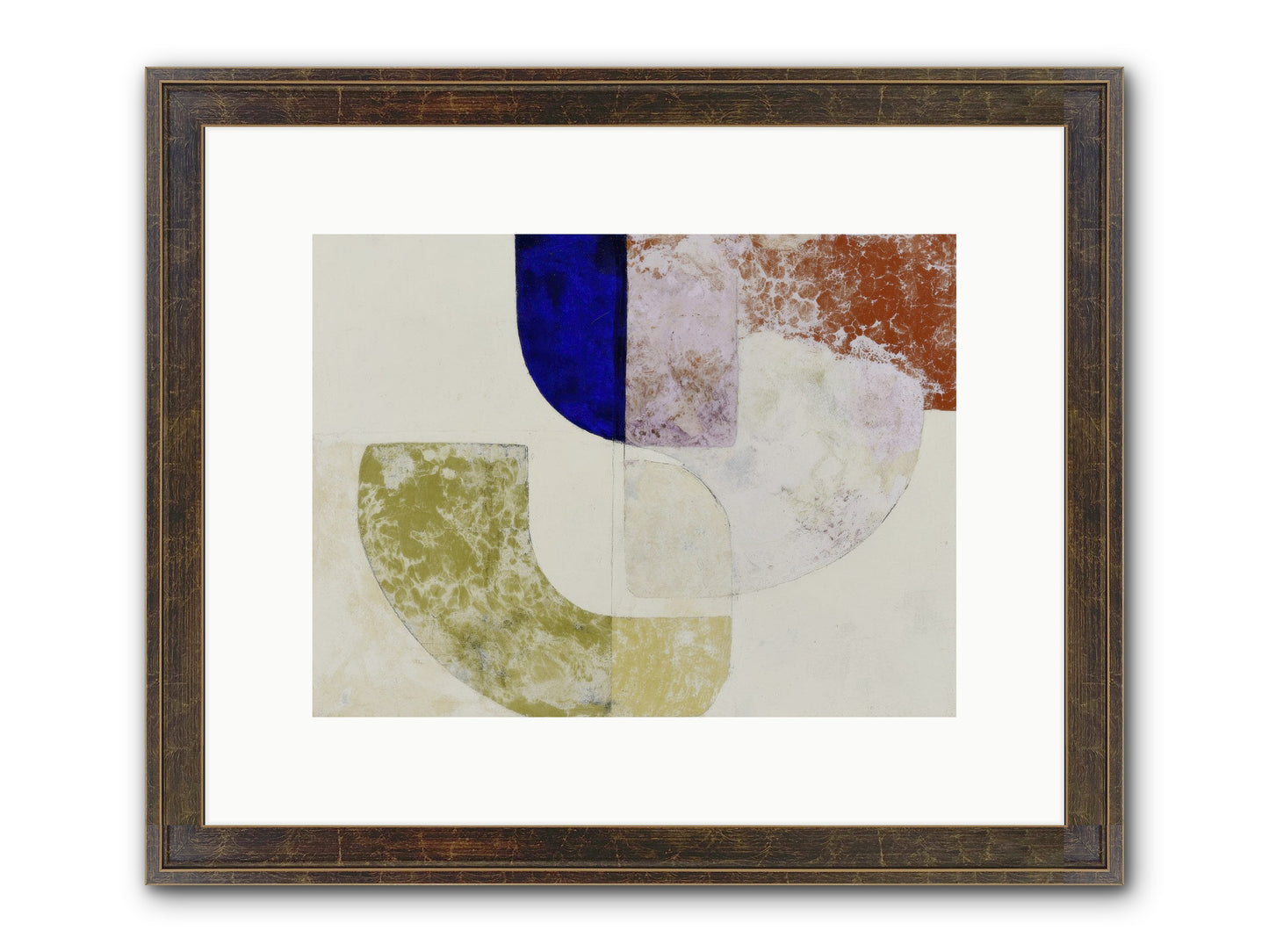 Caldris Fen Framed Print - Slimwoods Black/Gold 12x9