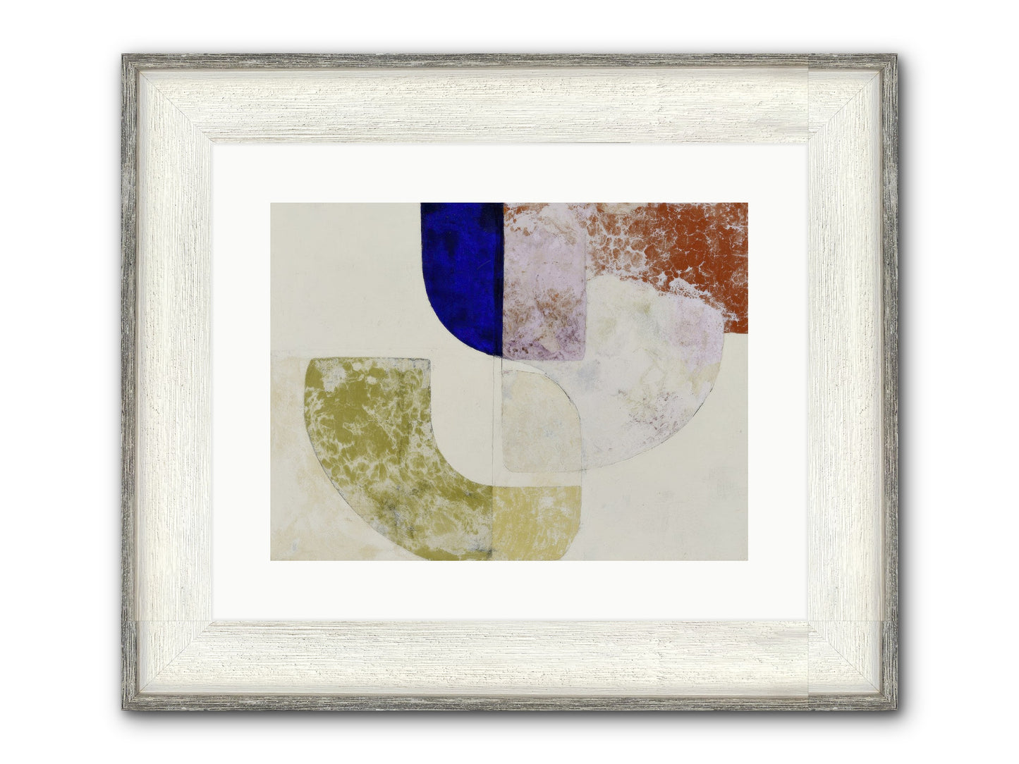 Caldris Fen Framed Print - Driftwood White 16x12