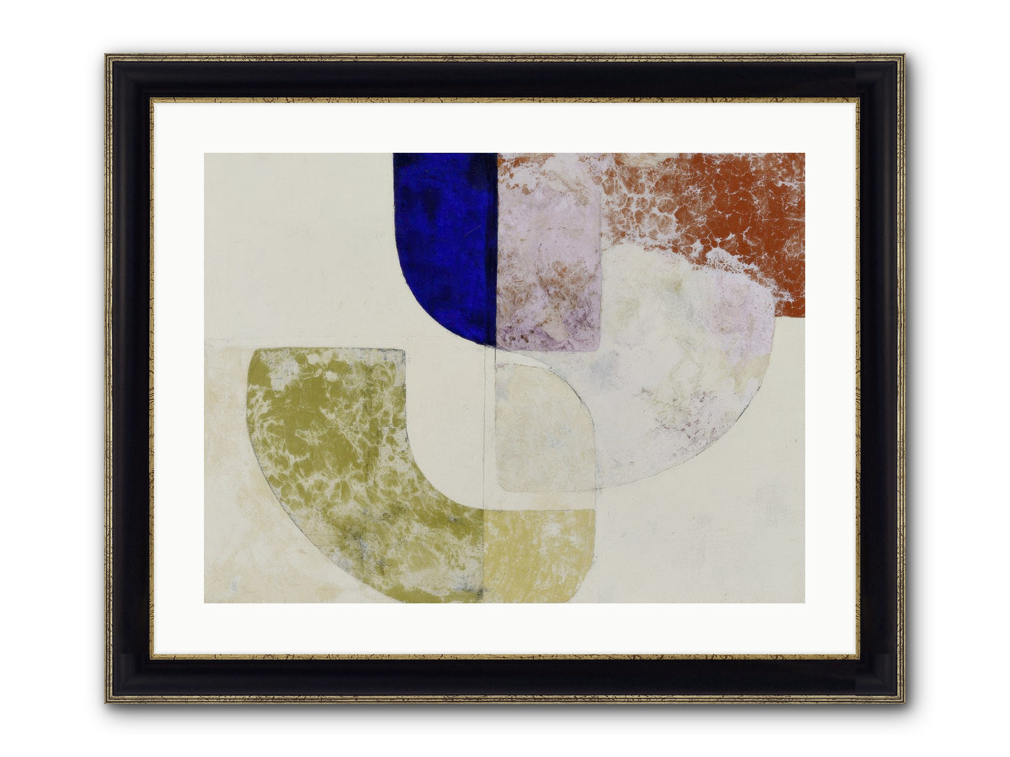 Caldris Fen Framed Print - Black & Gold 24x18