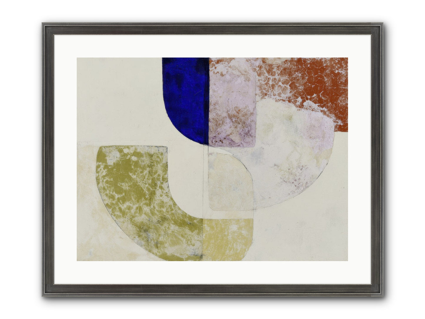 Caldris Fen Framed Print - Slimwoods Black/Silver 24x18