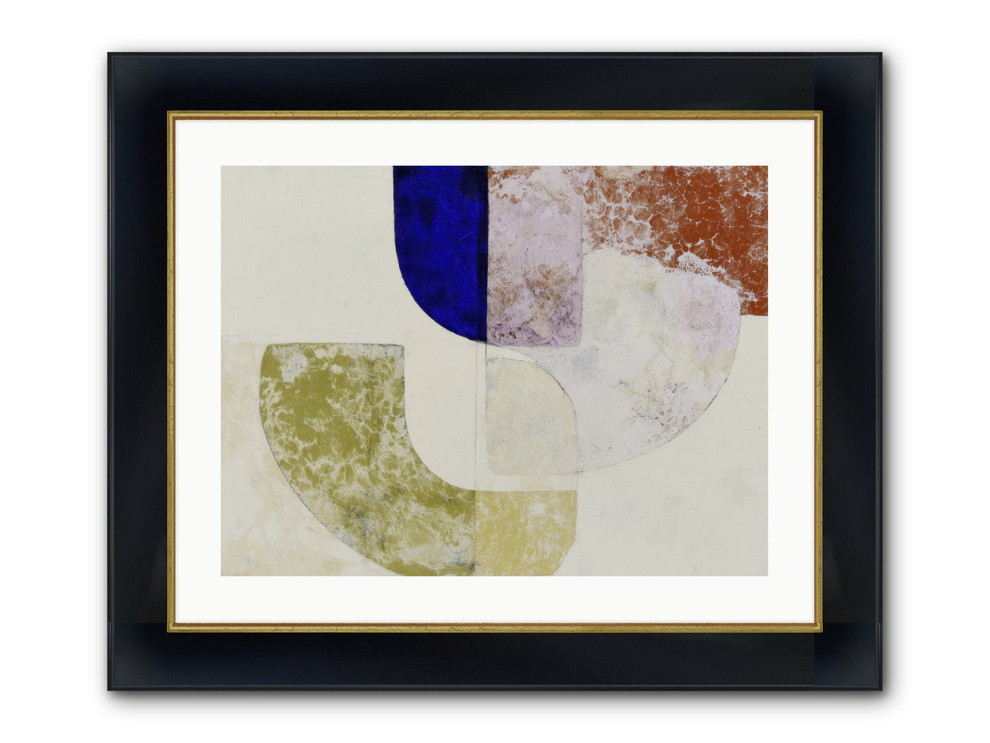 Caldris Fen Framed Print - Wide Black w/Gold 24x18