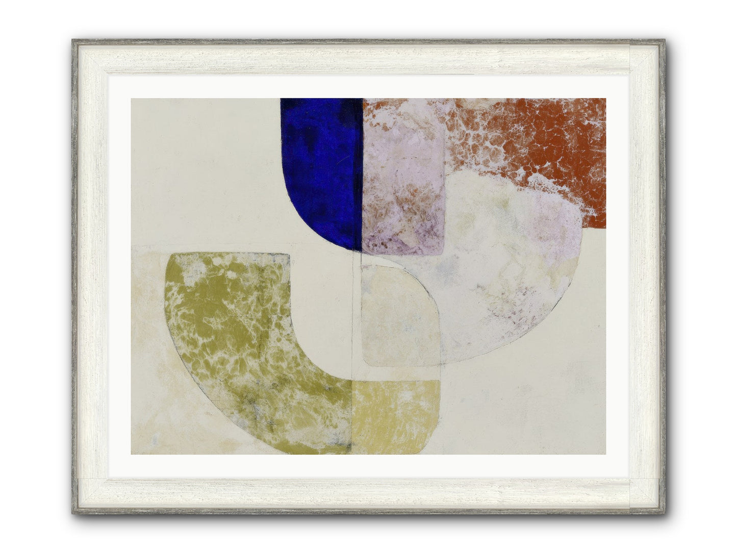 Caldris Fen Framed Print - Driftwood White 40x30