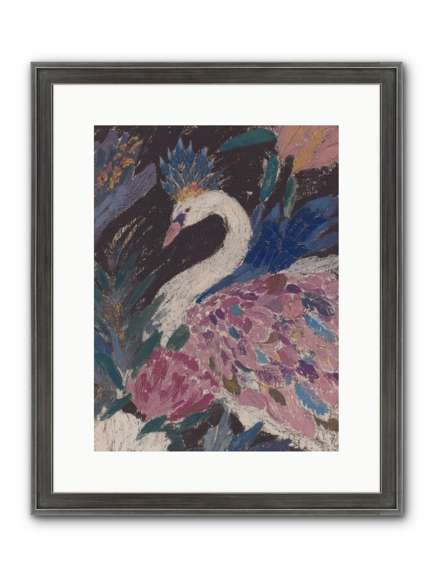 Candles At Midday Framed Print - Slimwoods Black/Silver 12x16