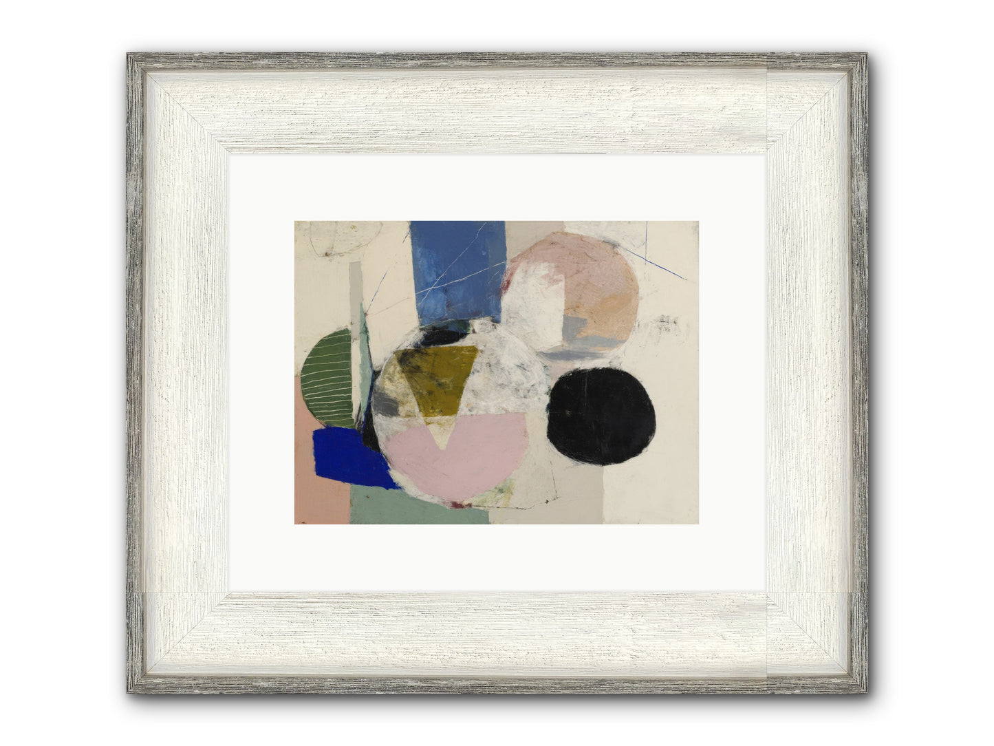 Captured Light Framed Print - Driftwood White 12x9