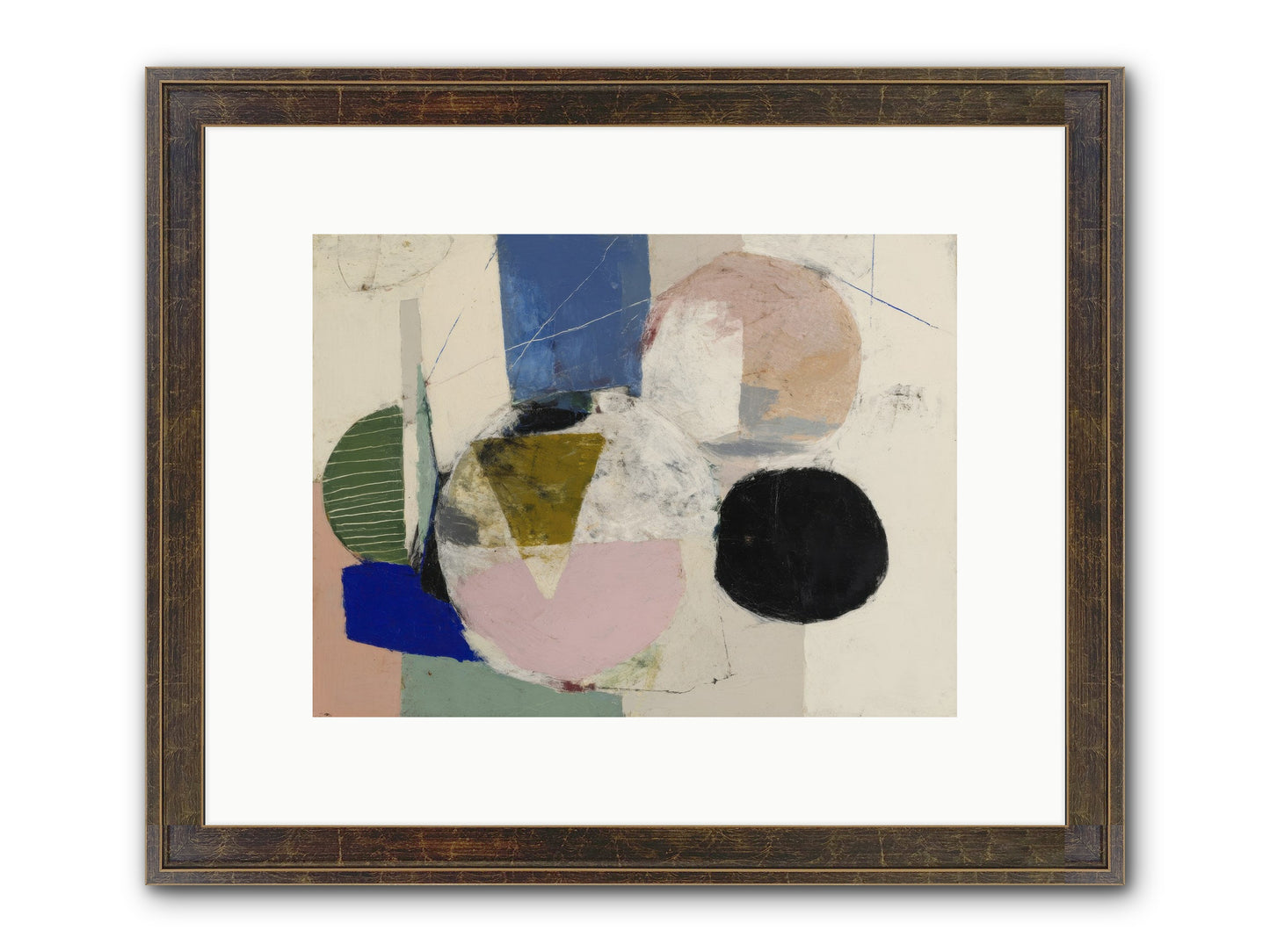 Captured Light Framed Print - Slimwoods Black/Gold 12x9
