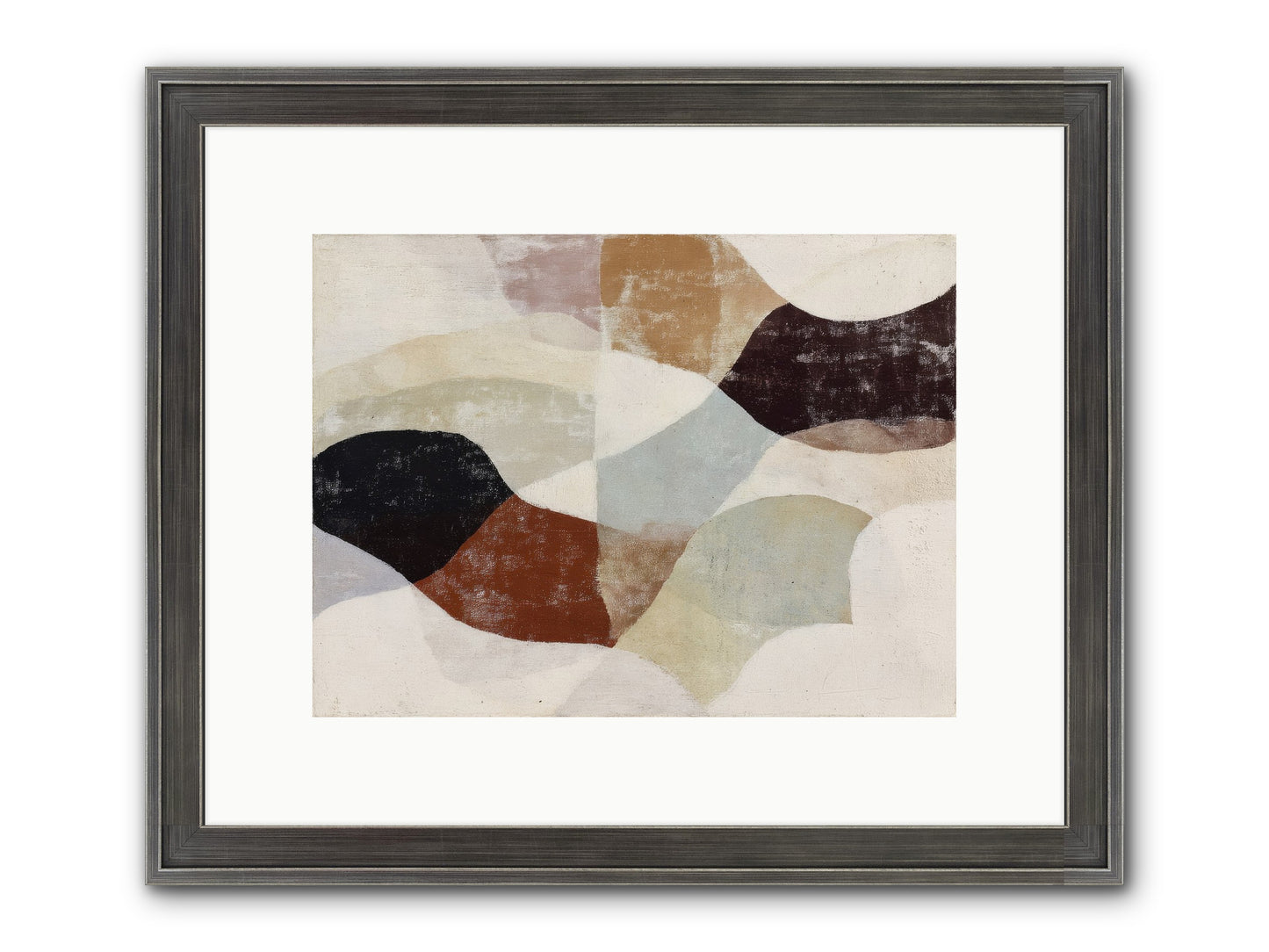 Cascara Framed Print - Slimwoods Black/Silver 12x9