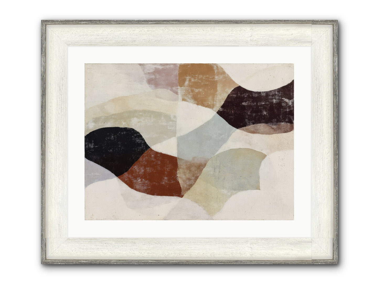 Cascara Framed Print - Driftwood White 24x18