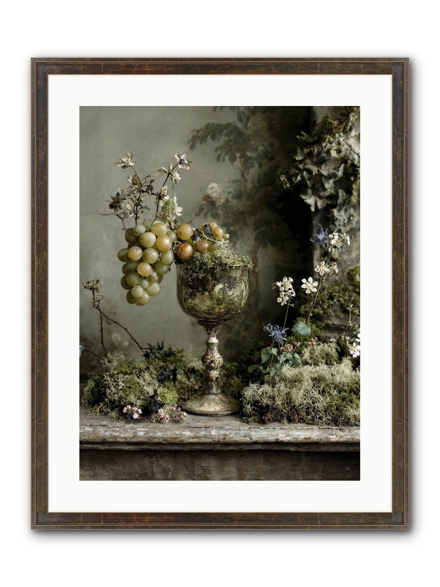 Catalina Framed Print - Slimwoods Black/Gold 18x24