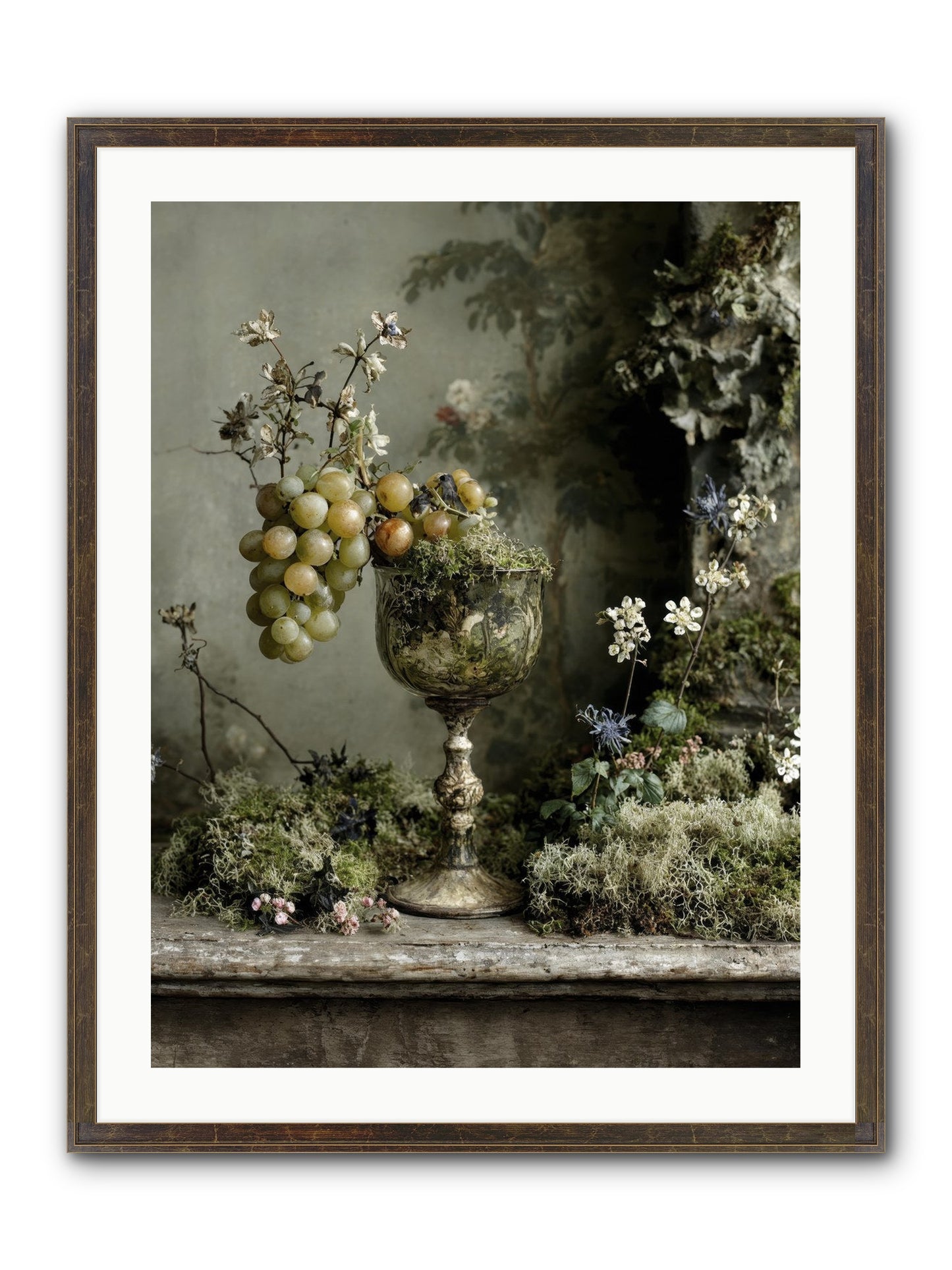 Catalina Framed Print - Slimwoods Black/Gold 24x32
