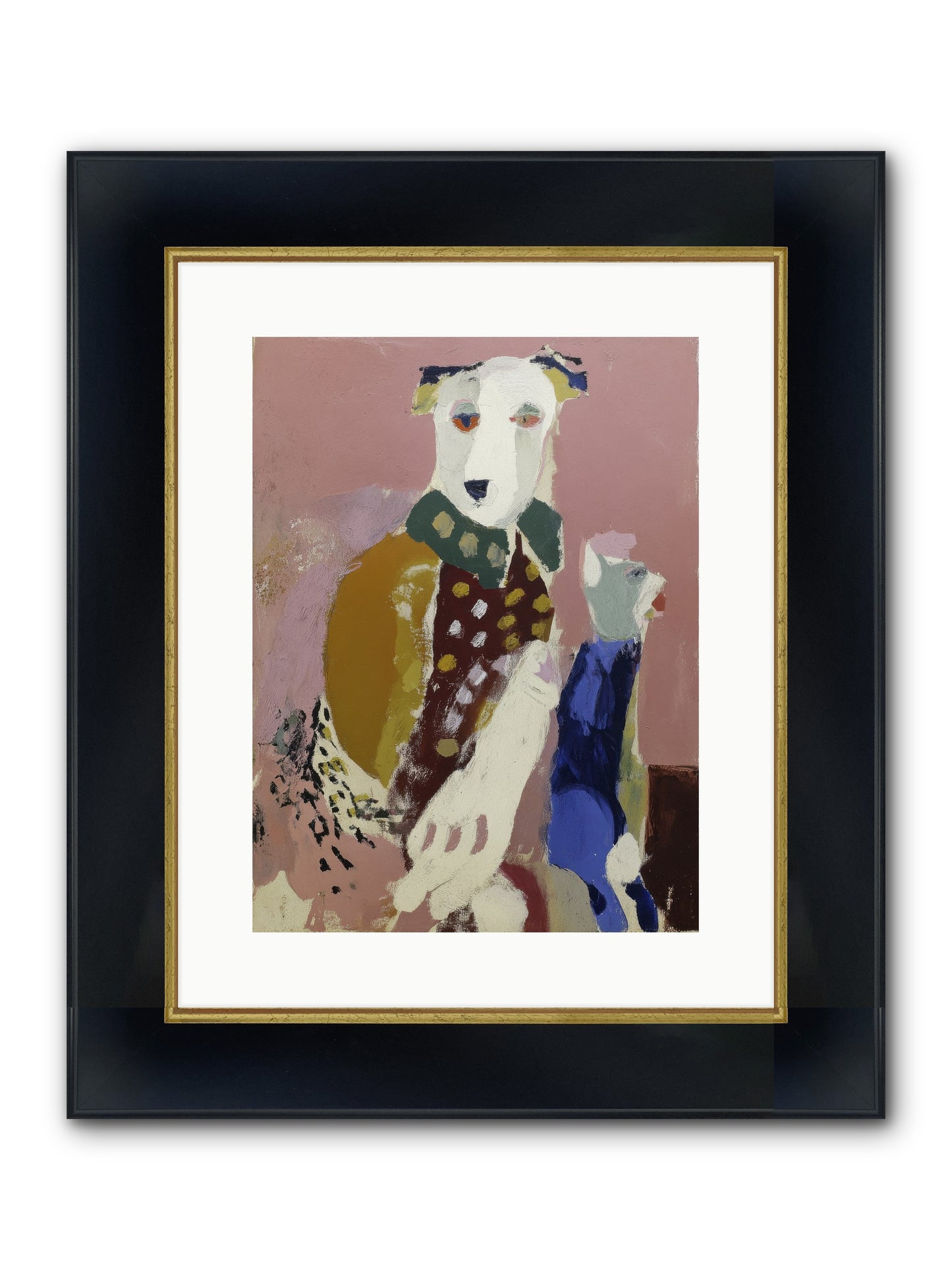 Catalyst Framed Print - Wide Black w/Gold 12x16
