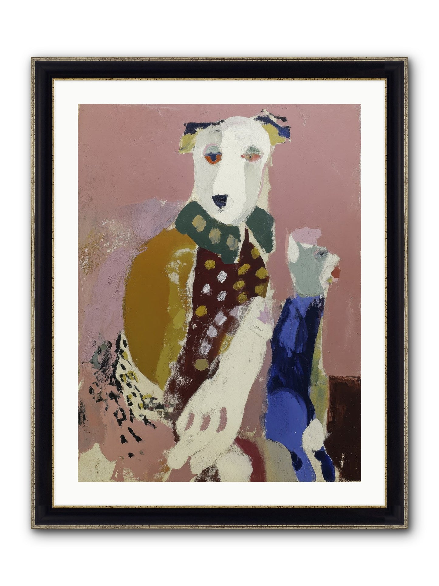Catalyst Framed Print - Black & Gold 24x32