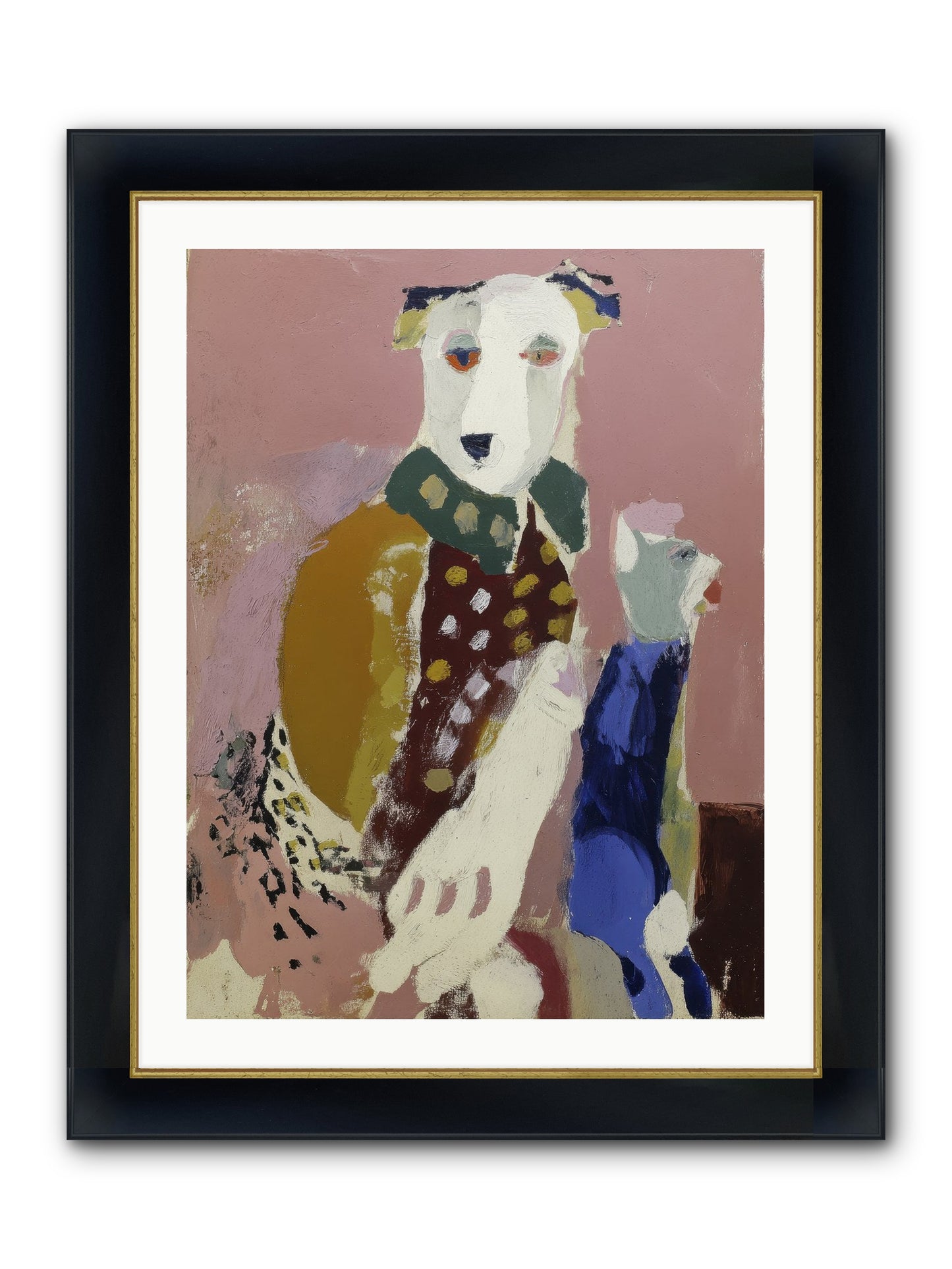 Catalyst Framed Print - Wide Black w/Gold 24x32