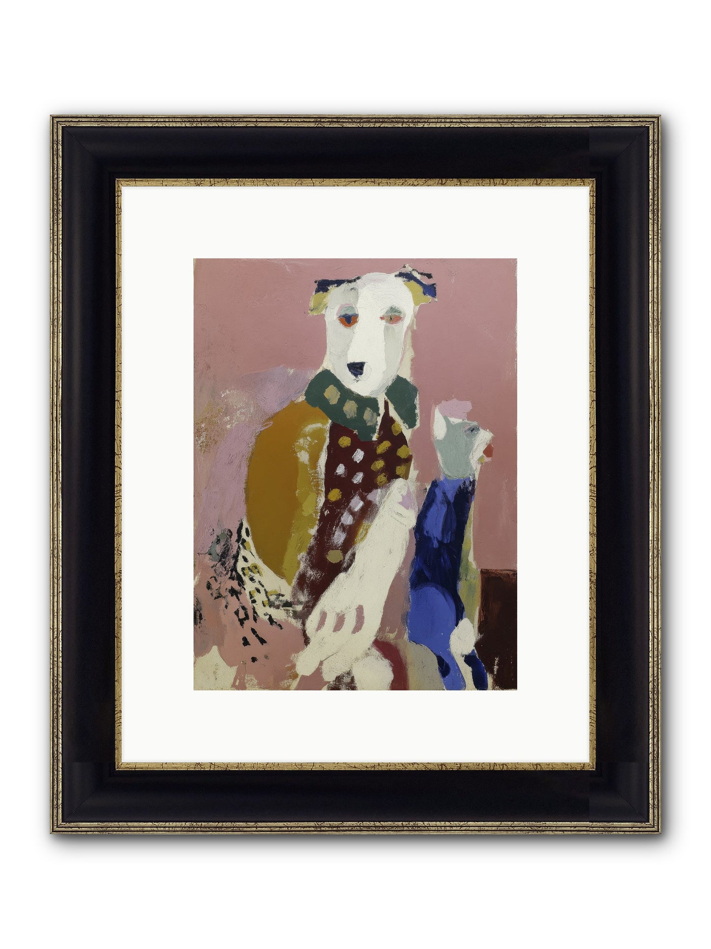 Catalyst Framed Print - Black & Gold 9x12