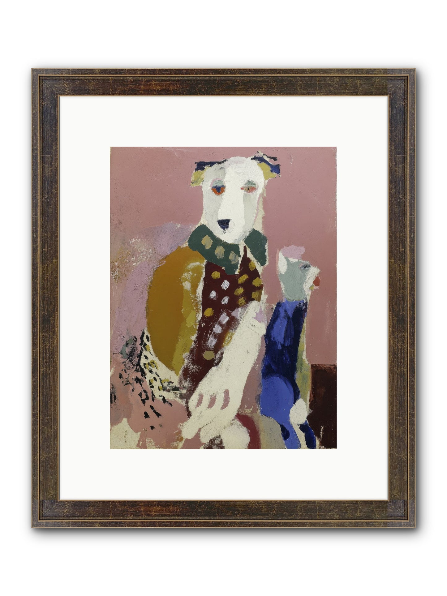 Catalyst Framed Print - Slimwoods Black/Gold 9x12