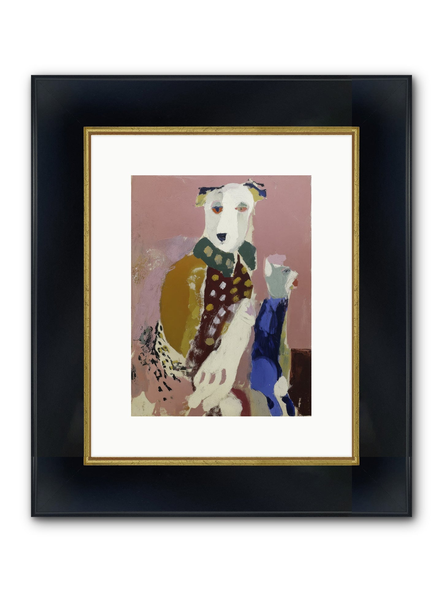 Catalyst Framed Print - Wide Black w/Gold 9x12