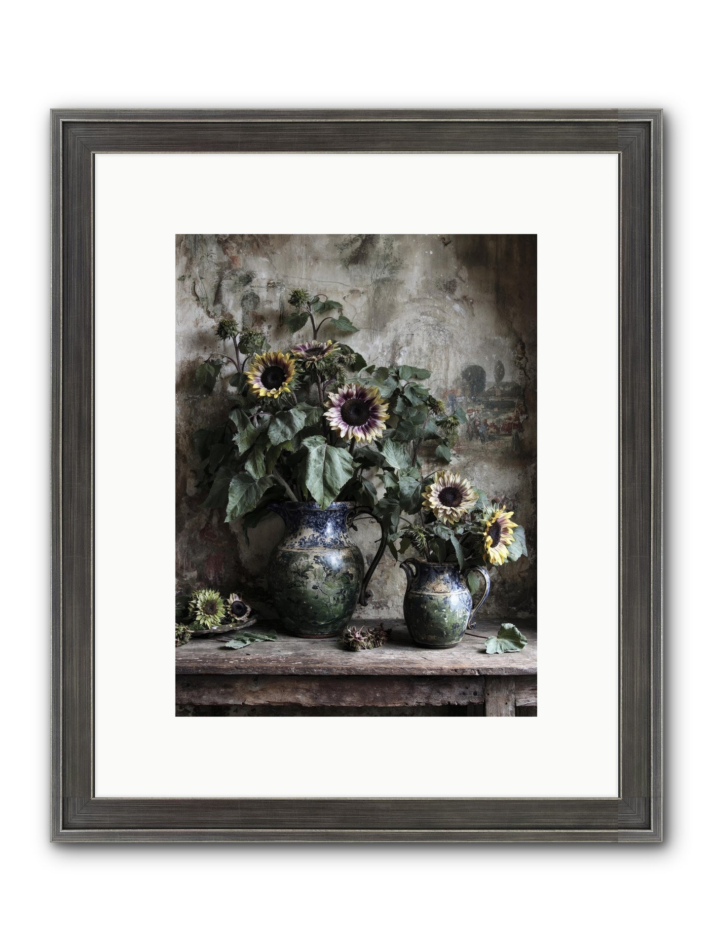 Catching Butterflies Framed Print - Slimwoods Black/Silver 9x12