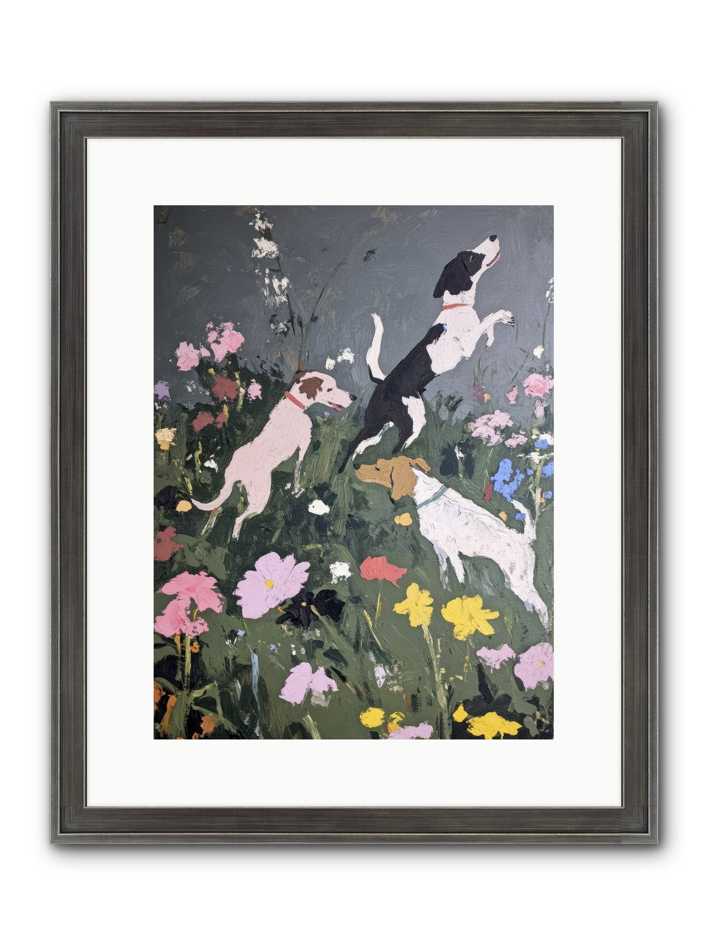 Celestial Watching Framed Print - Slimwoods Black/Silver 12x16