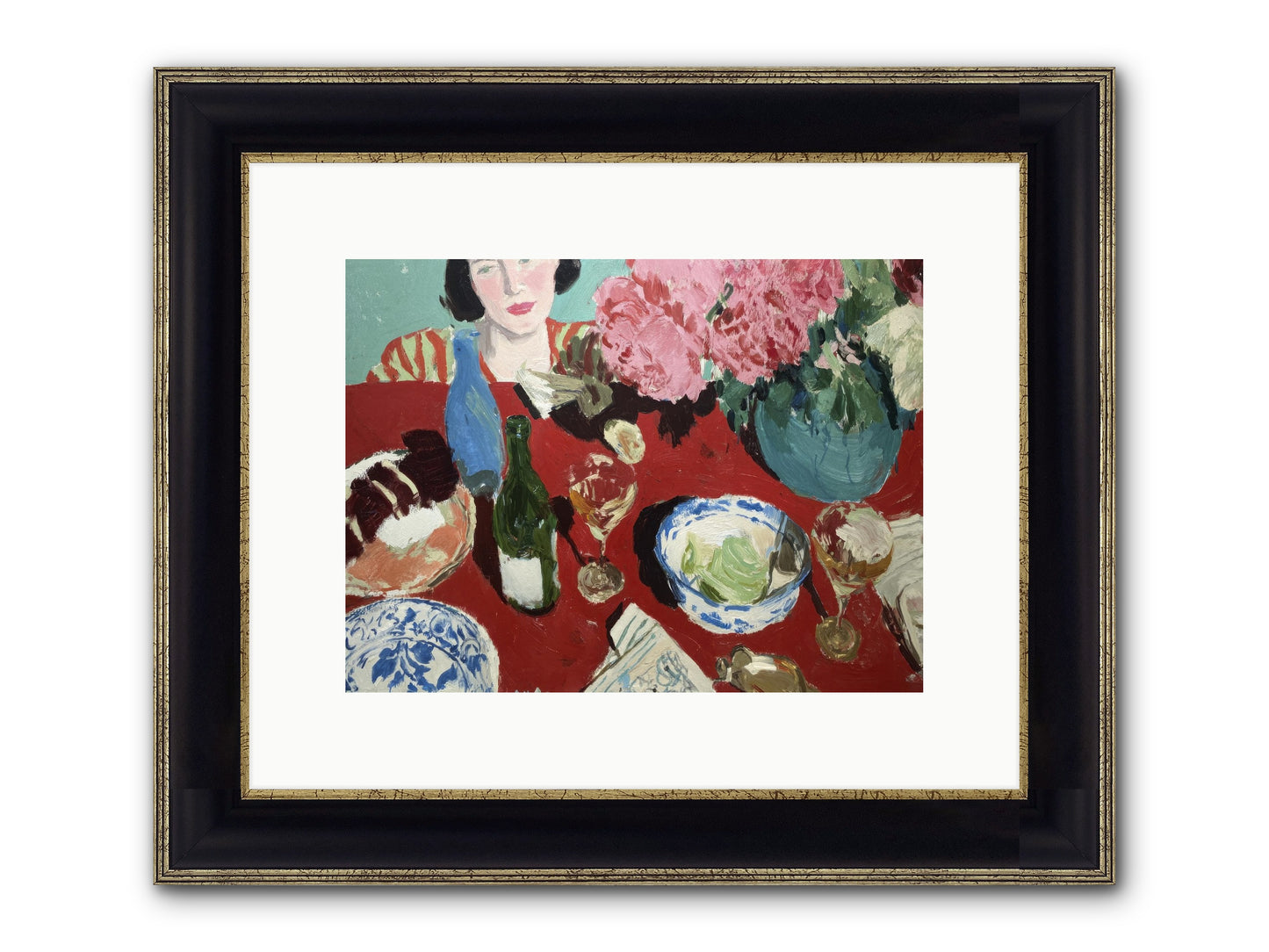 Ceremony Of One's Own Making Framed Print - Black & Gold 12x9
