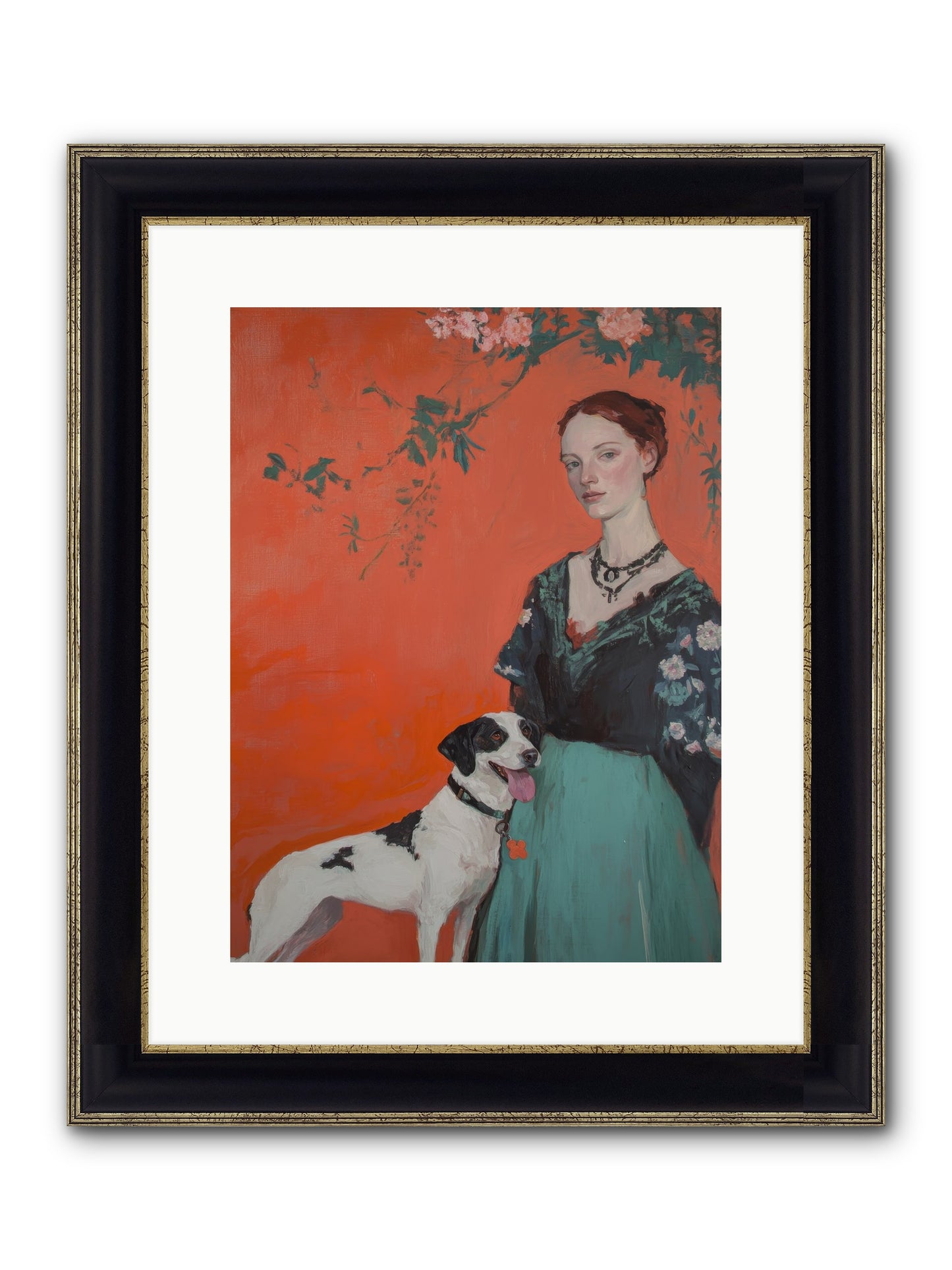 Charmed Beyond Reason Framed Print - Black & Gold 12x16