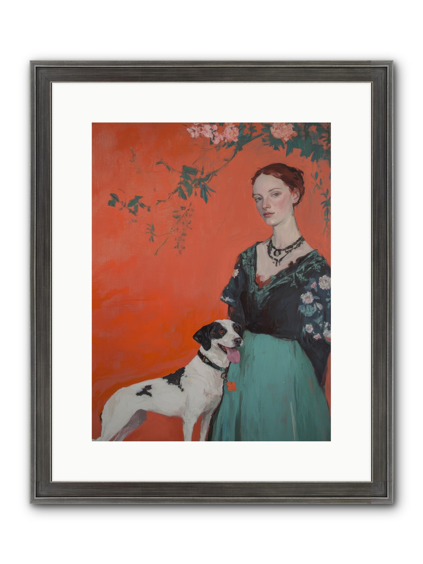 Charmed Beyond Reason Framed Print - Slimwoods Black/Silver 12x16