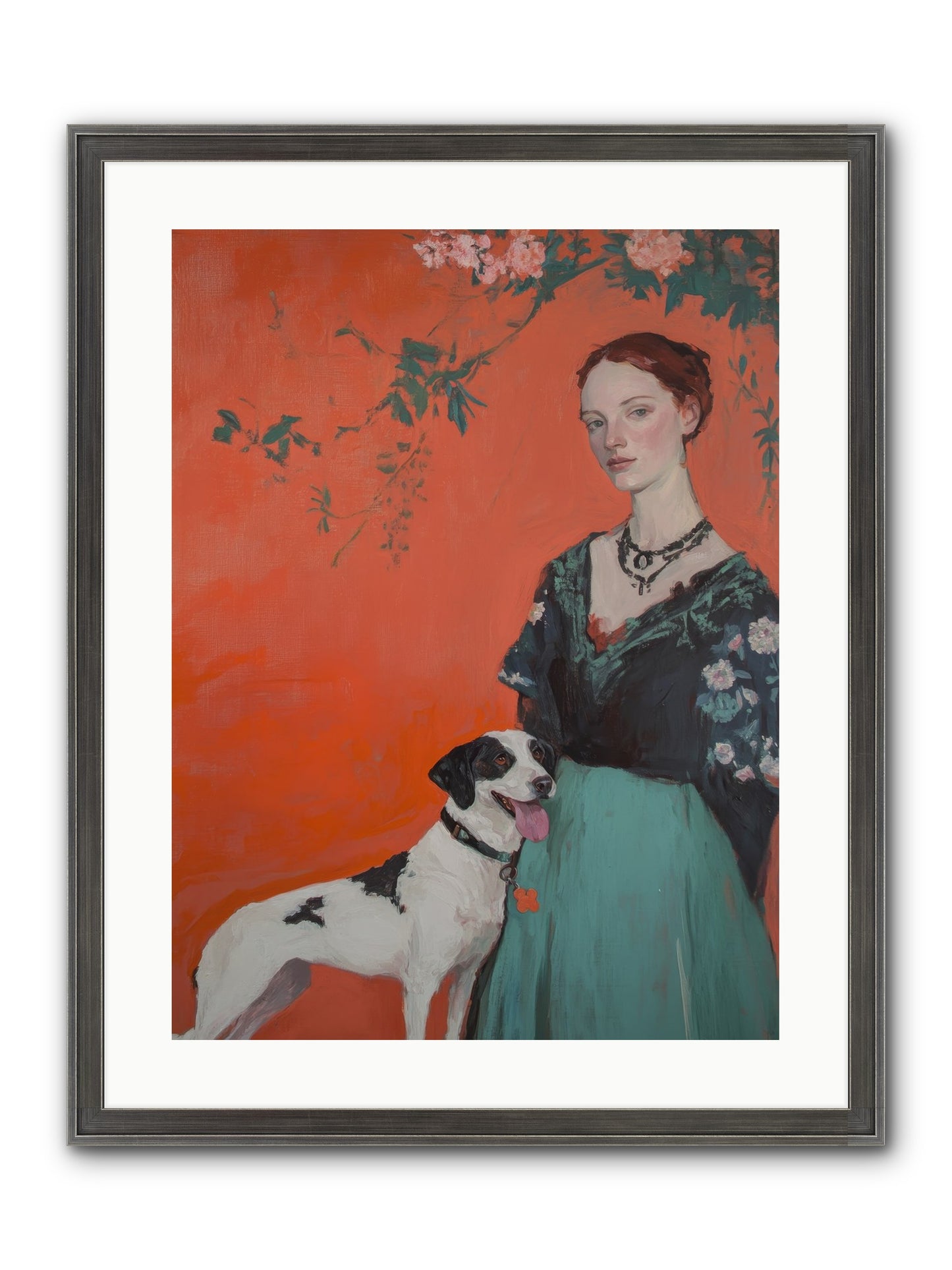 Charmed Beyond Reason Framed Print - Slimwoods Black/Silver 18x24