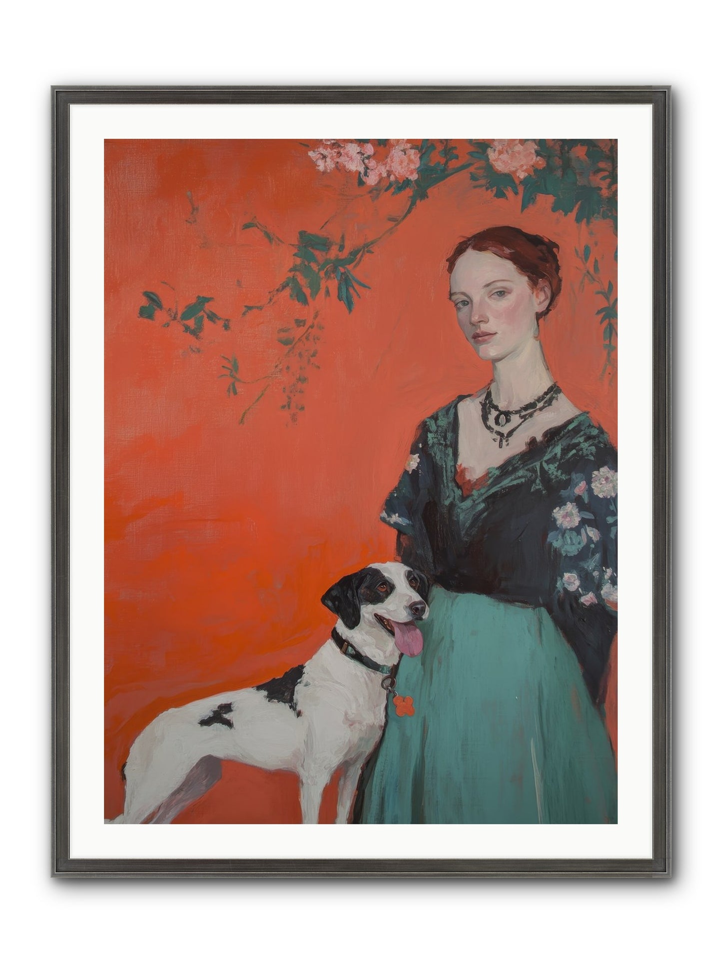 Charmed Beyond Reason Framed Print - Slimwoods Black/Silver 30x40