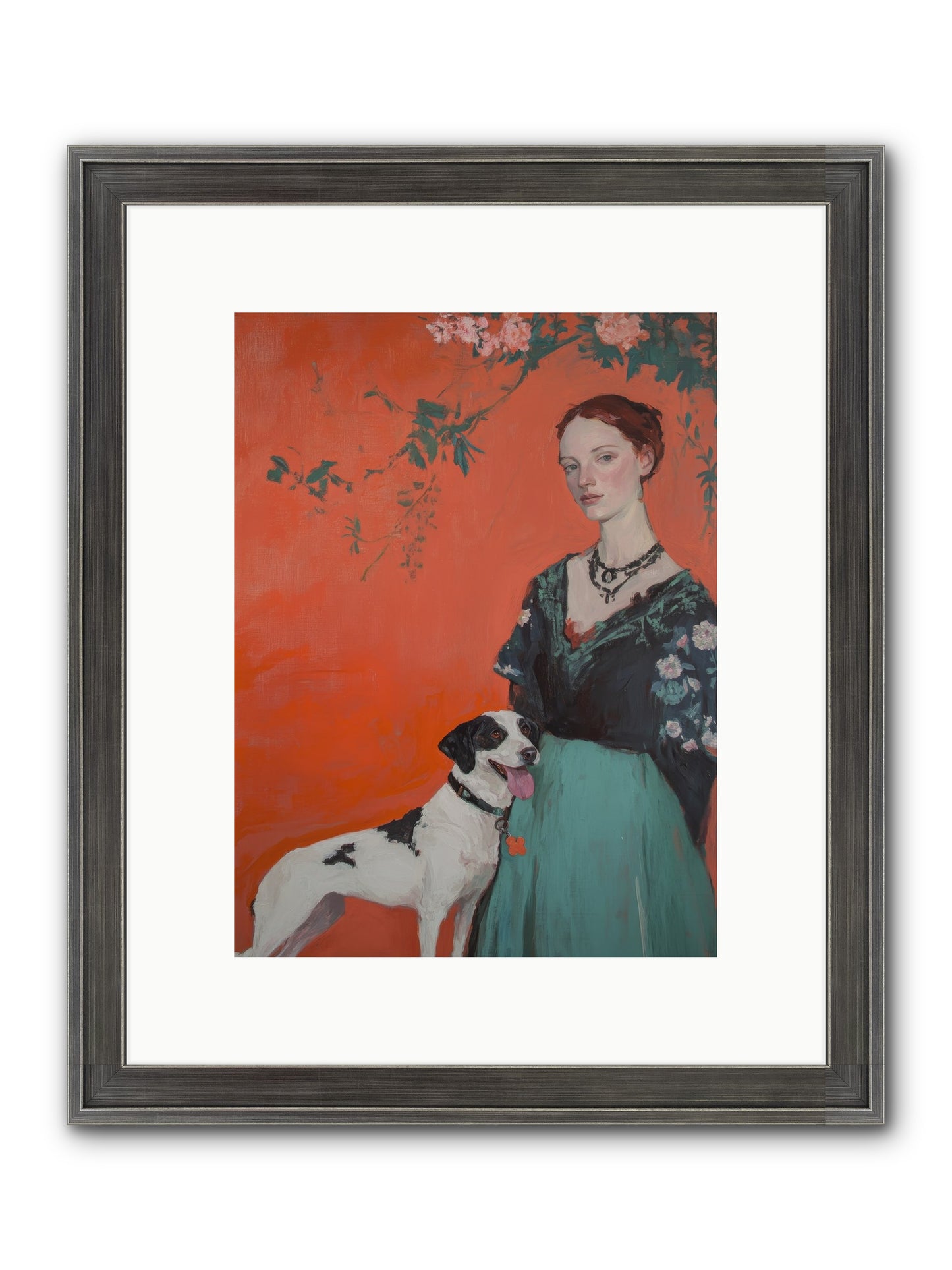 Charmed Beyond Reason Framed Print - Slimwoods Black/Silver 9x12