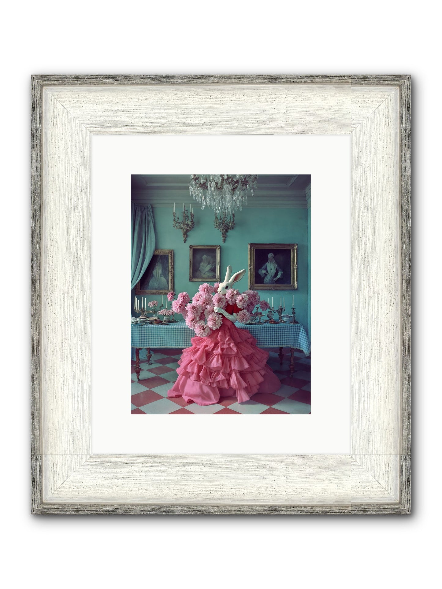 Charmed Things Stay True Framed Print - Driftwood White 9x12