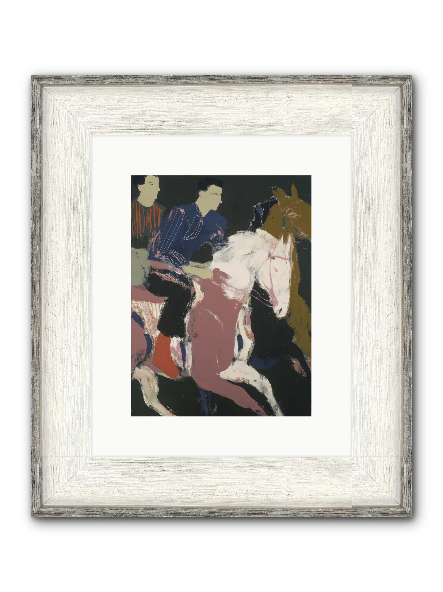 Chasing Disappeared Horizons Framed Print - Driftwood White 9x12