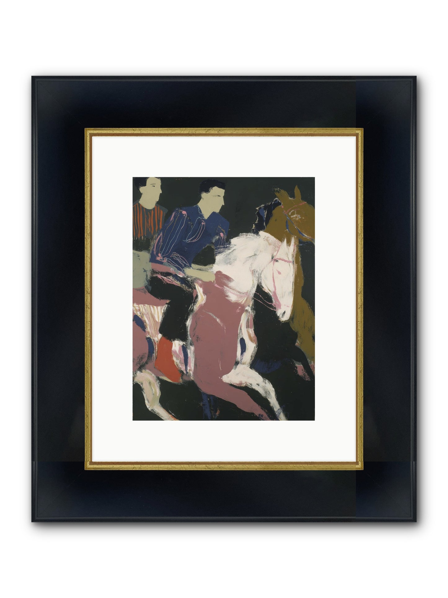 Chasing Disappeared Horizons Framed Print - Wide Black w/Gold 9x12