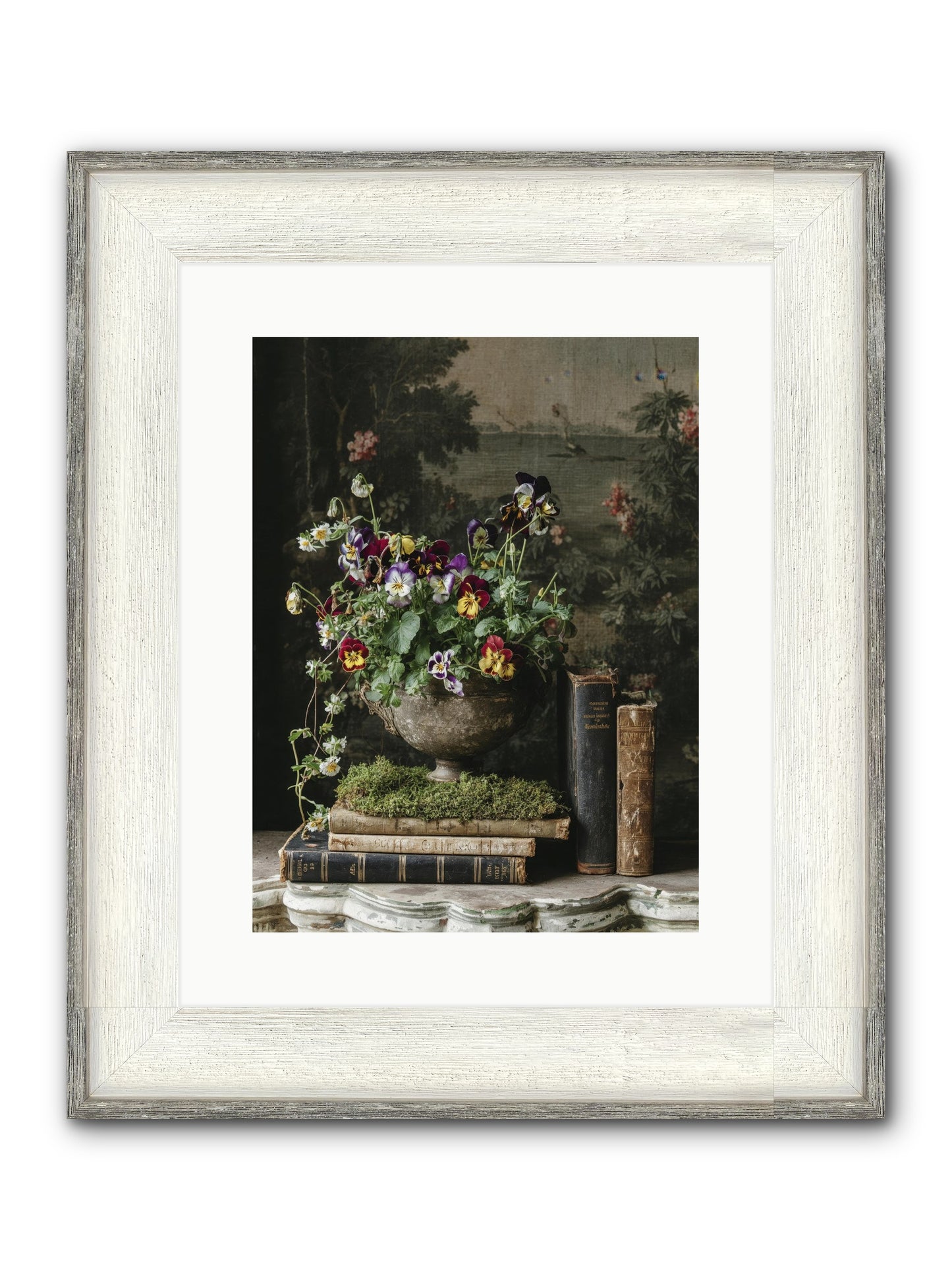 Chasing Summer Framed Print - Driftwood White 12x16