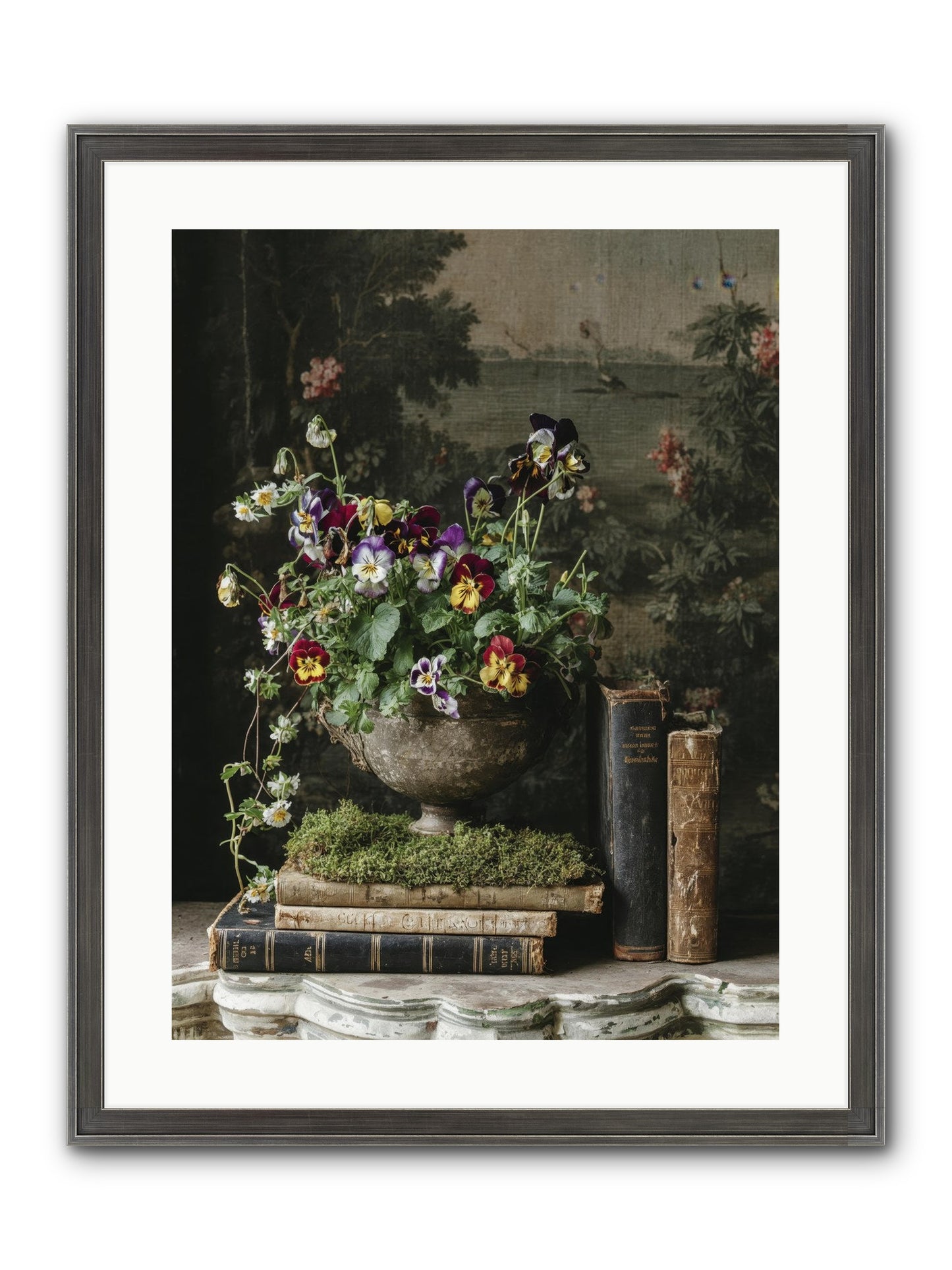 Chasing Summer Framed Print - Slimwoods Black/Silver 18x24
