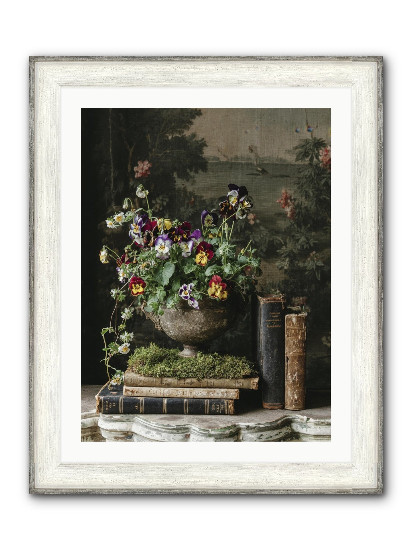 Chasing Summer Framed Print - Driftwood White 24x32